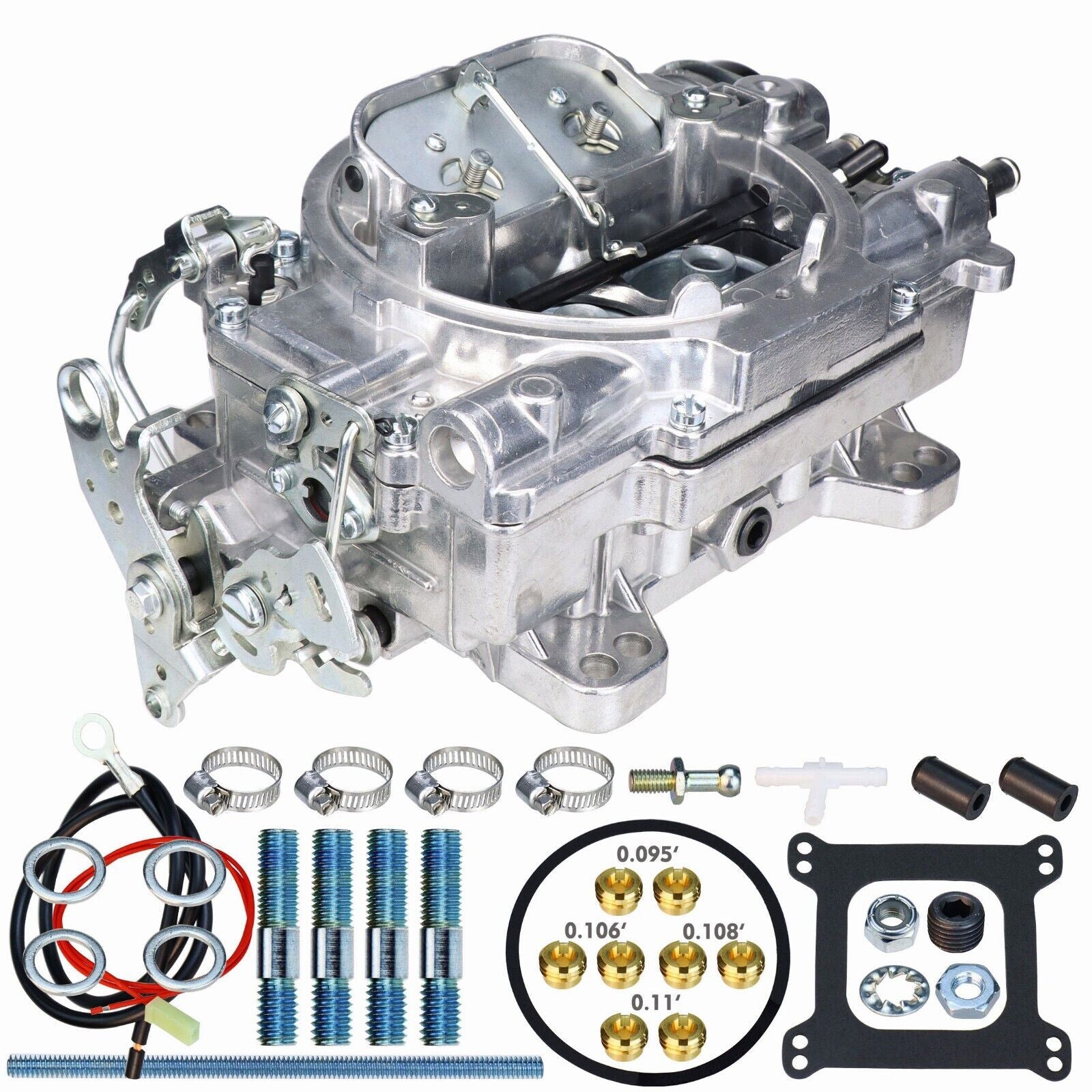 Nouveau carburateur 1406 pour Edelbrock Performer 600 CFM 4 BBL starter électrique Edelbrock 1406 CBRT-1406