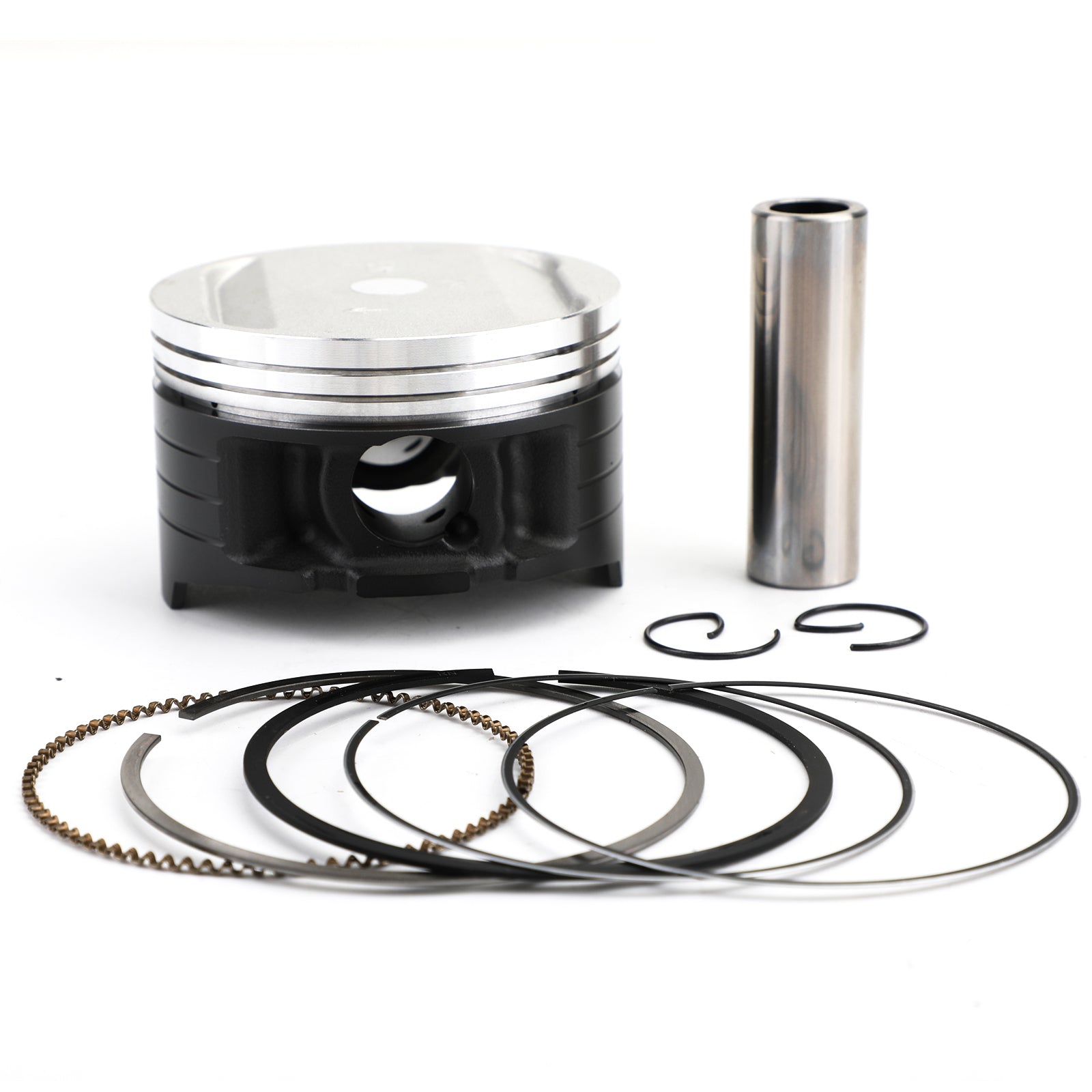 Kit de anillos de pistón Bore?74mm +1.00 para Yamaha TT250R 93-04 TTR250 TT-R 99-06 Genérico