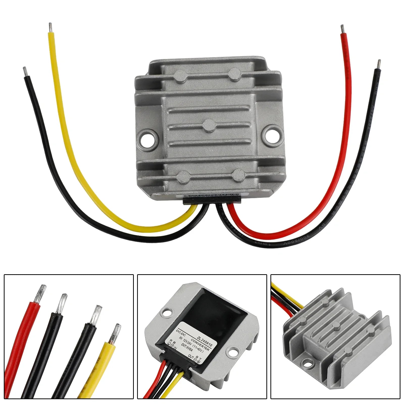 DC 12V/24V à 9V 10A 90W Convertisseur Régulateur Alimentations Transformateur