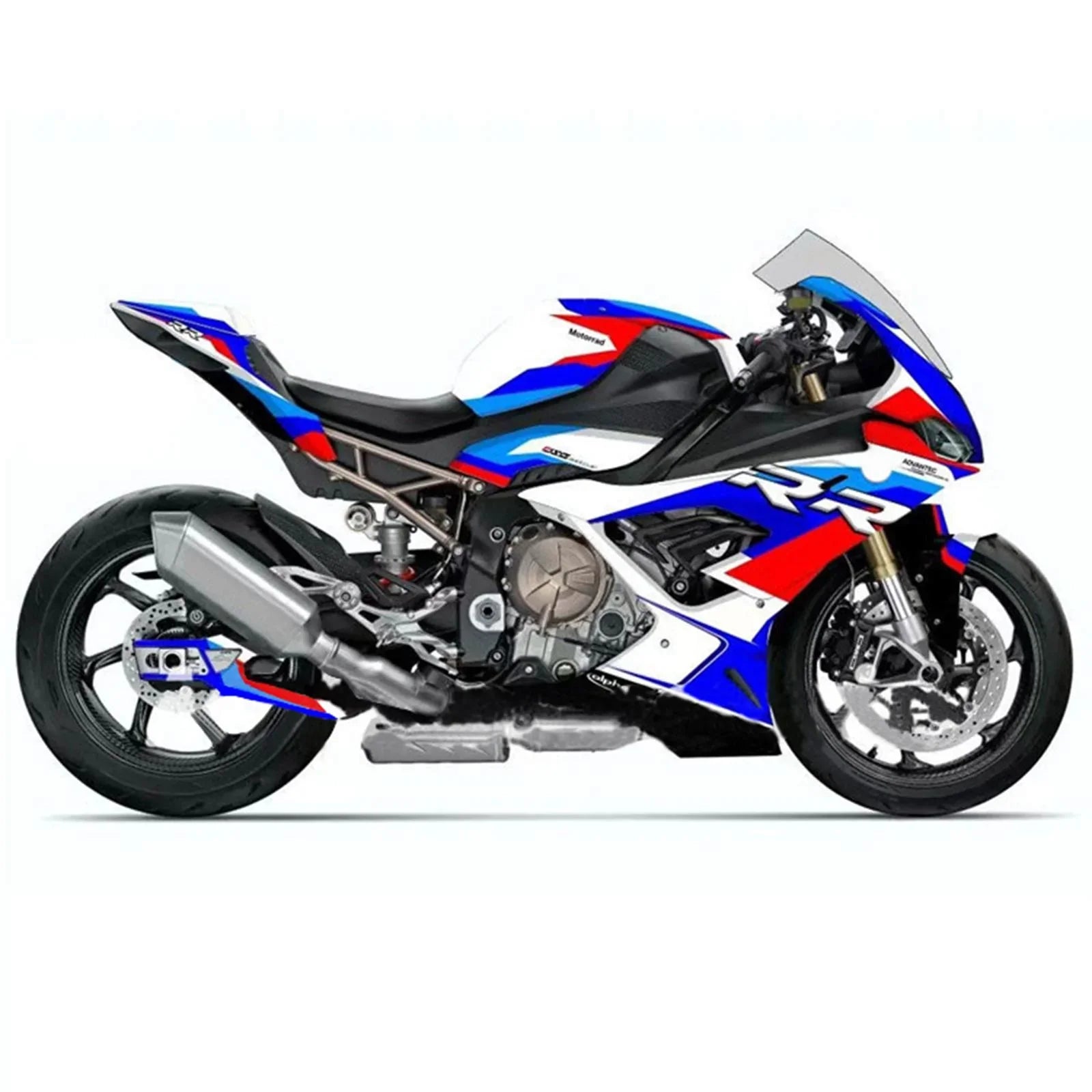 Kit de carénage Amotopart pour BMW S1000RR 2019-2022 Générique