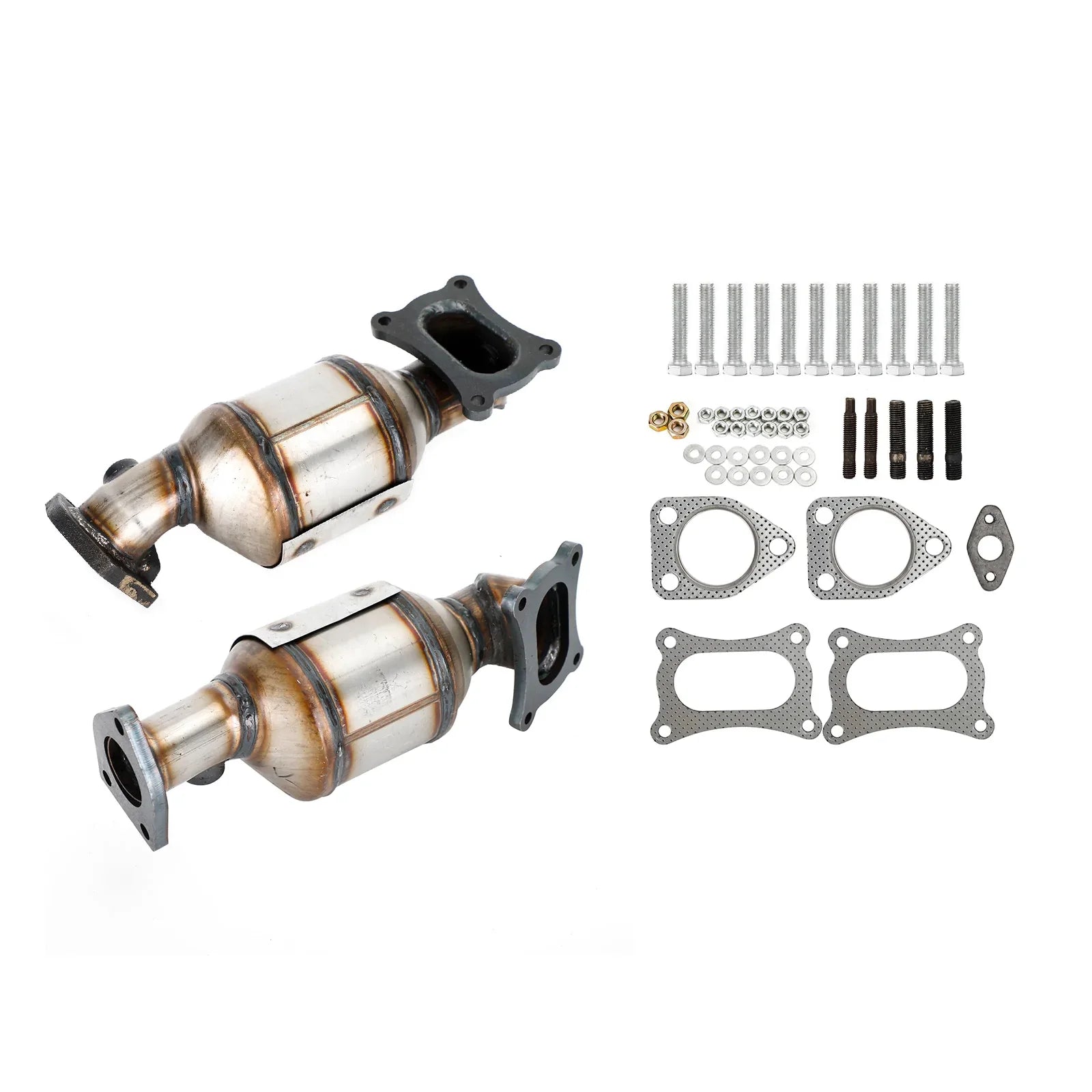 2008-2012 Honda Accord 3.5L Kit convertidor catalítico delantero izquierdo y derecho 45131 45132