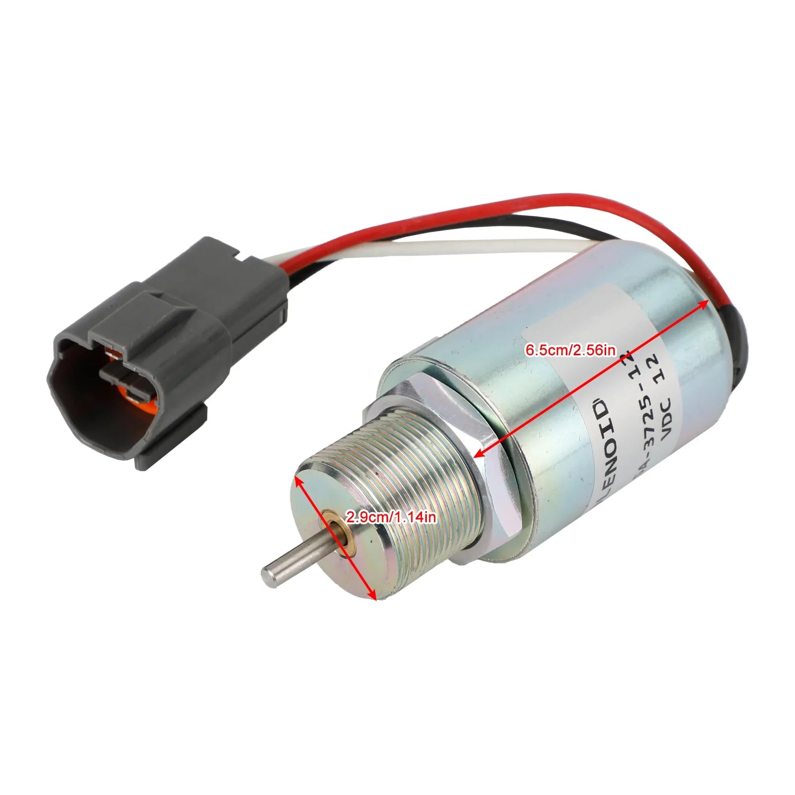 Mitsubishi L3E S3L S4L SA-3725 30A87-20400 Solénoïde d'arrêt de carburant 12 V