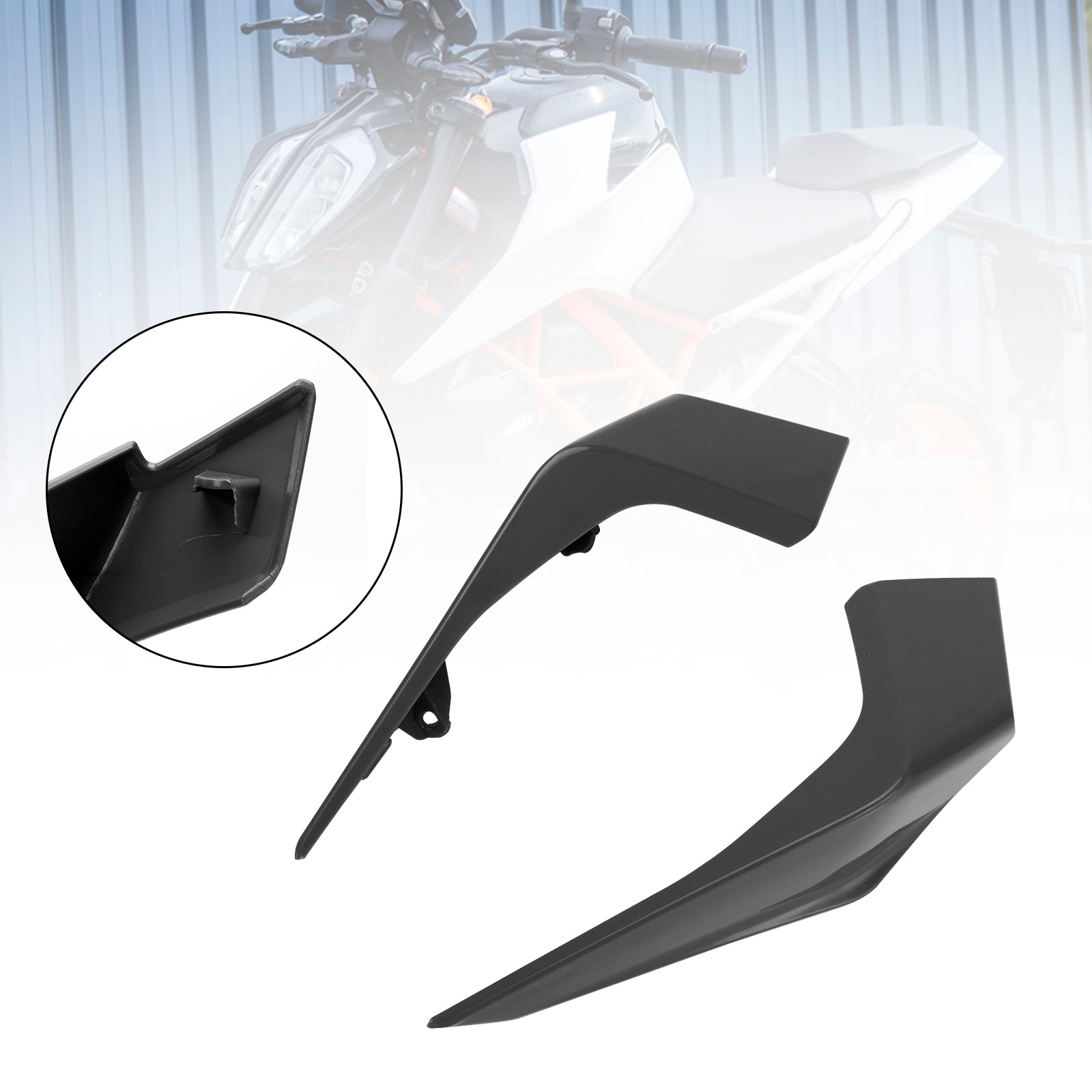 Cubierta de cabina Cubierta de Flagship Protection Shield of Lighthouse Adecuado para 390 2017 2017-2023 2022 2021 Orange