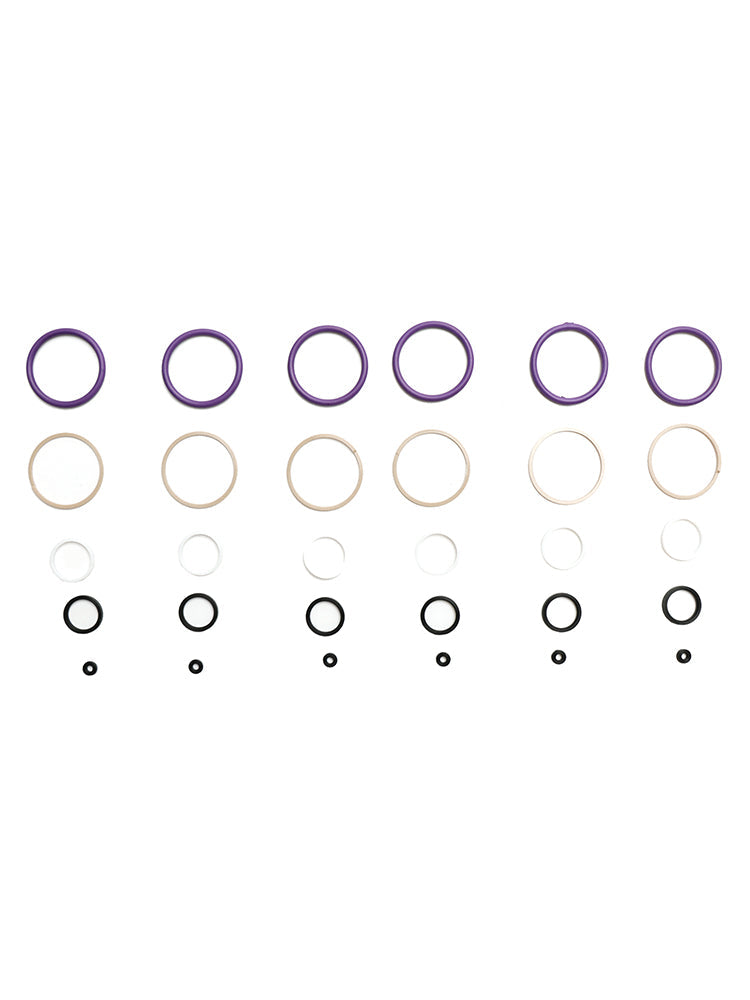 Kit de junta tórica de inyector de combustible de 6 uds para Caterpillar C7 Fit CAT C7 interno