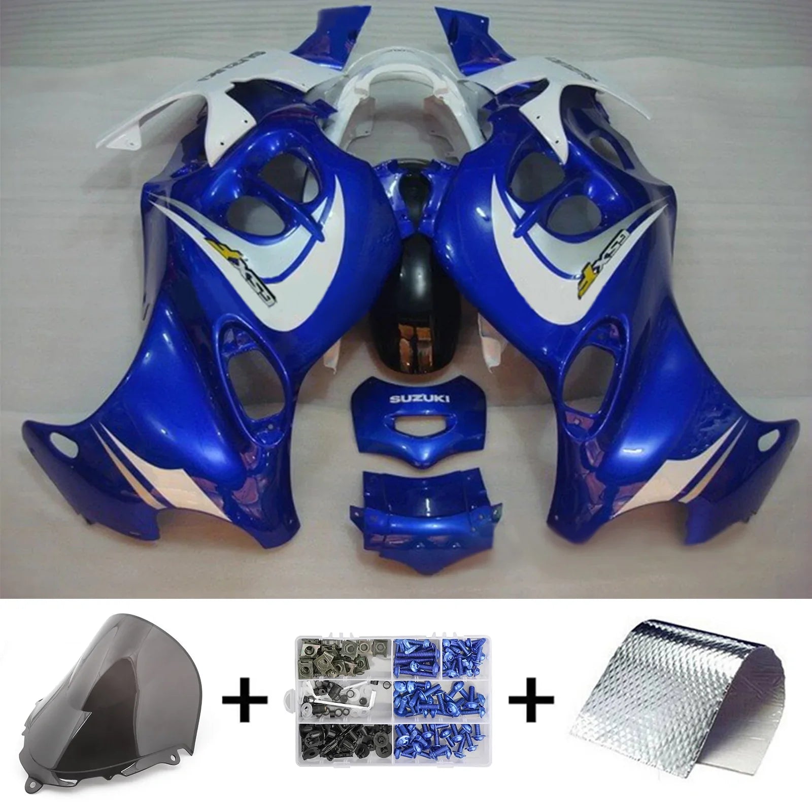 Amotopart Suzuki Katana GSXF600 GSXF750 2005-2006 Kit de carénage Carrosserie