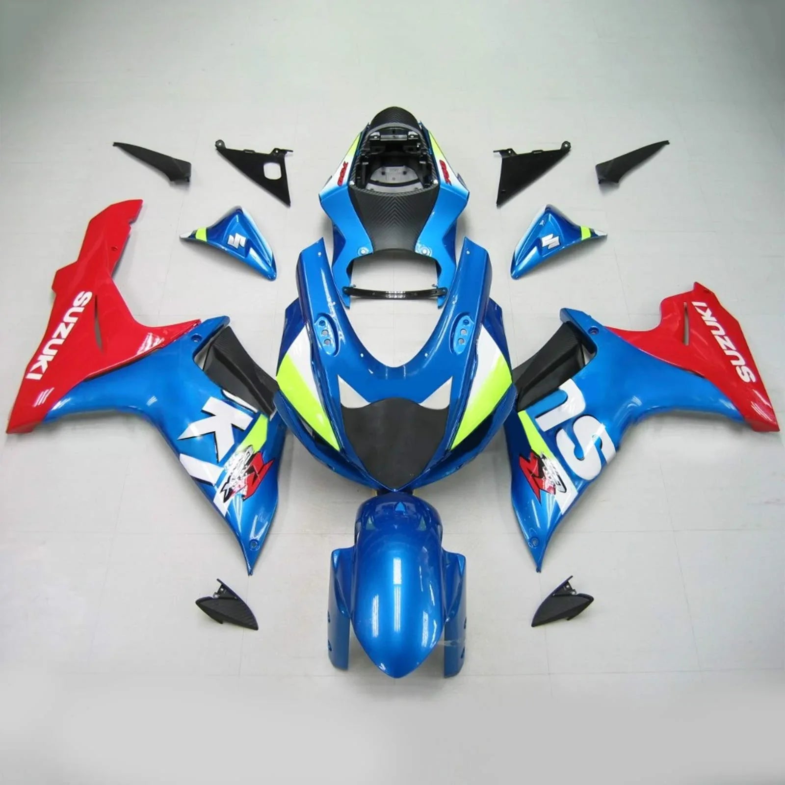 Amotopart Suzuki GSXR 600/750 2011-2021 Kit carena K11 Carrozzeria Plastica ABS