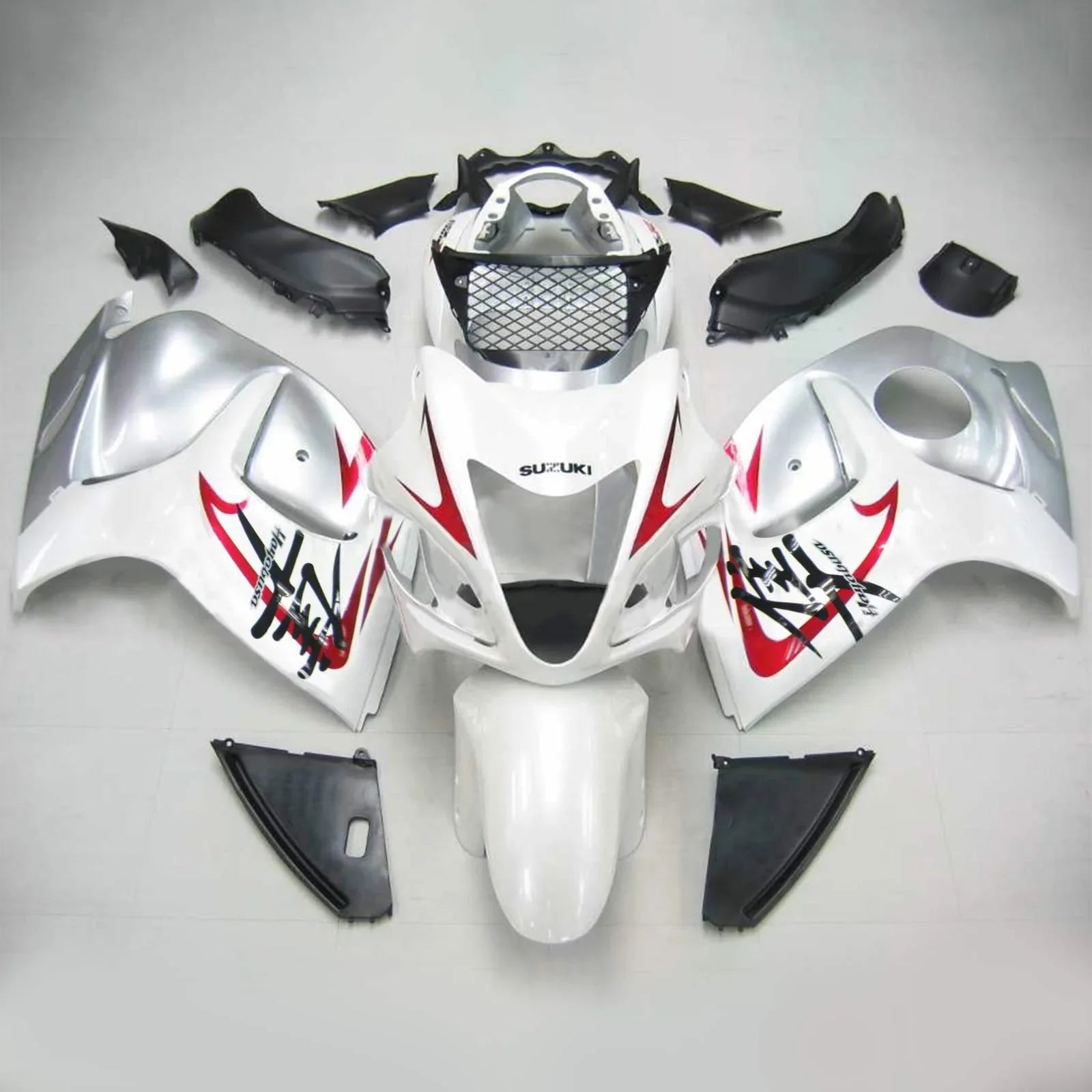 Amotopart Suzuki Hayabusa GSXR1300 2008-2020 Kit Carenado Carrocería Plástico ABS