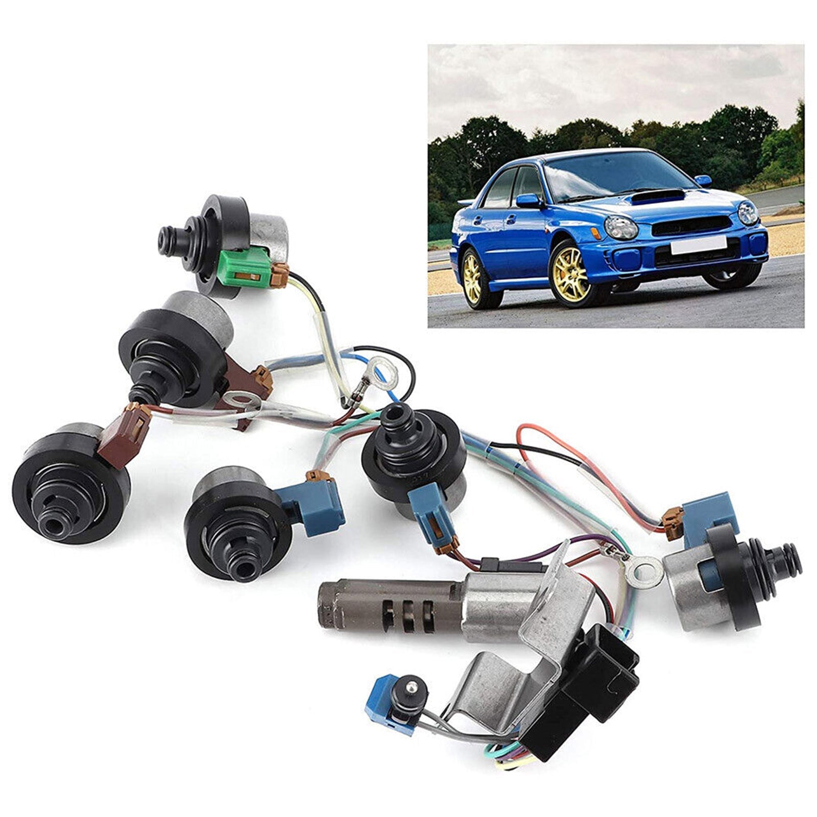 2000-2001 Subaru Outback Limited Wagon 4-ovinen 2,5L 4EAT vaihteiston solenoidiventtiilit