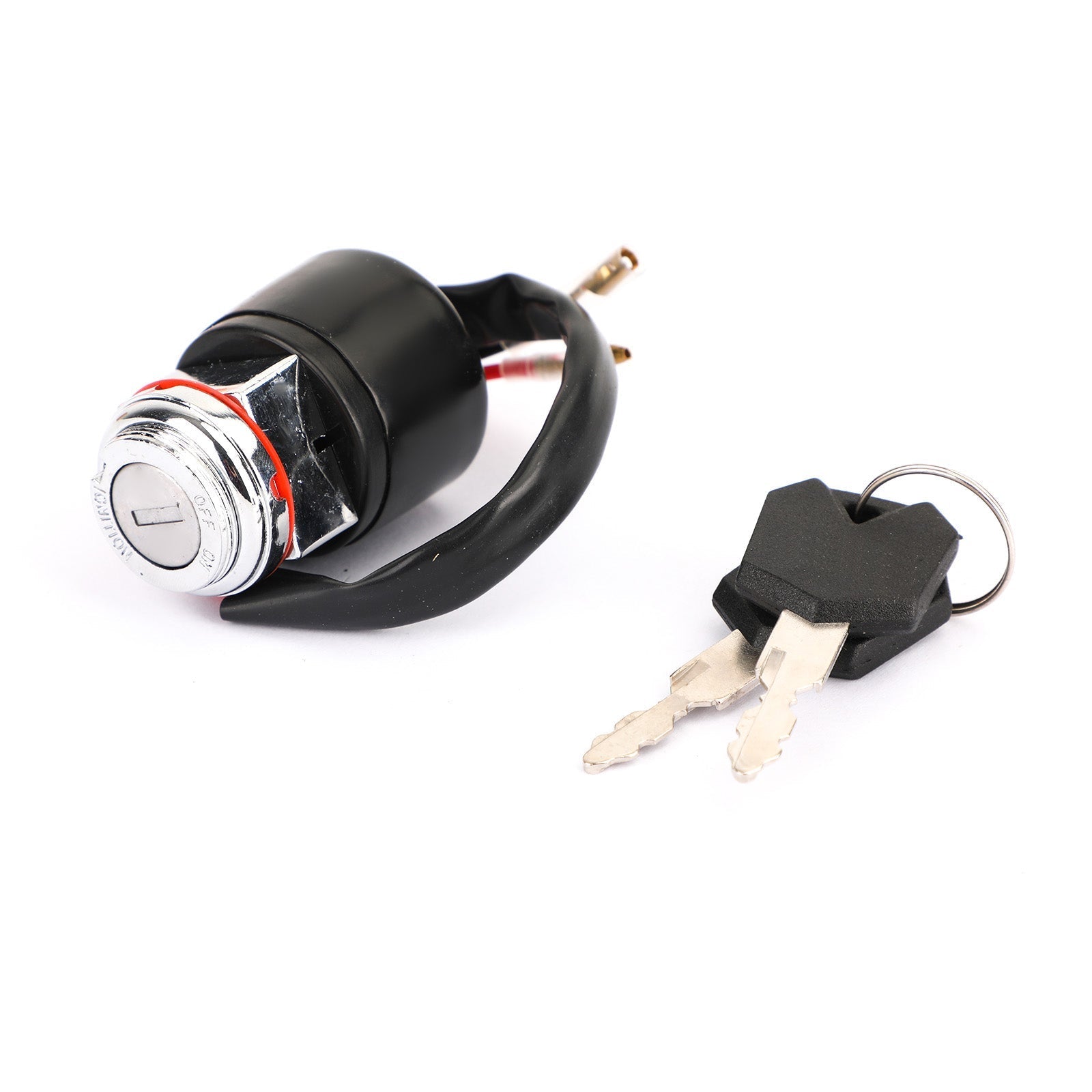 Interruptor de encendido con llaves para Honda SL CB 100 125 CL 70 90 100 125 S90 XL 100 Genérico