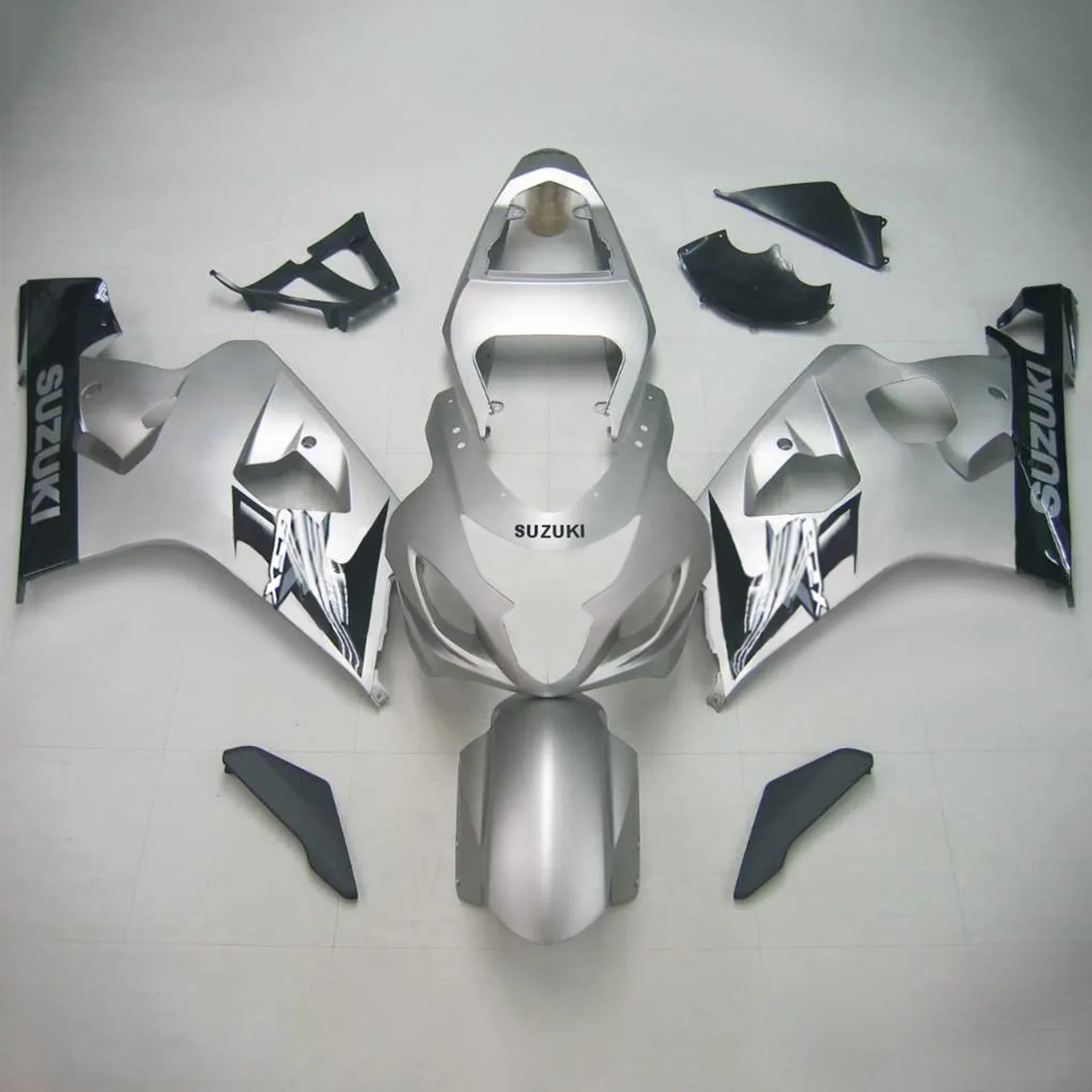 Amotopart Suzuki GSXR 600/750 2004-2005 Kit Carénage Carrosserie Plastique ABS