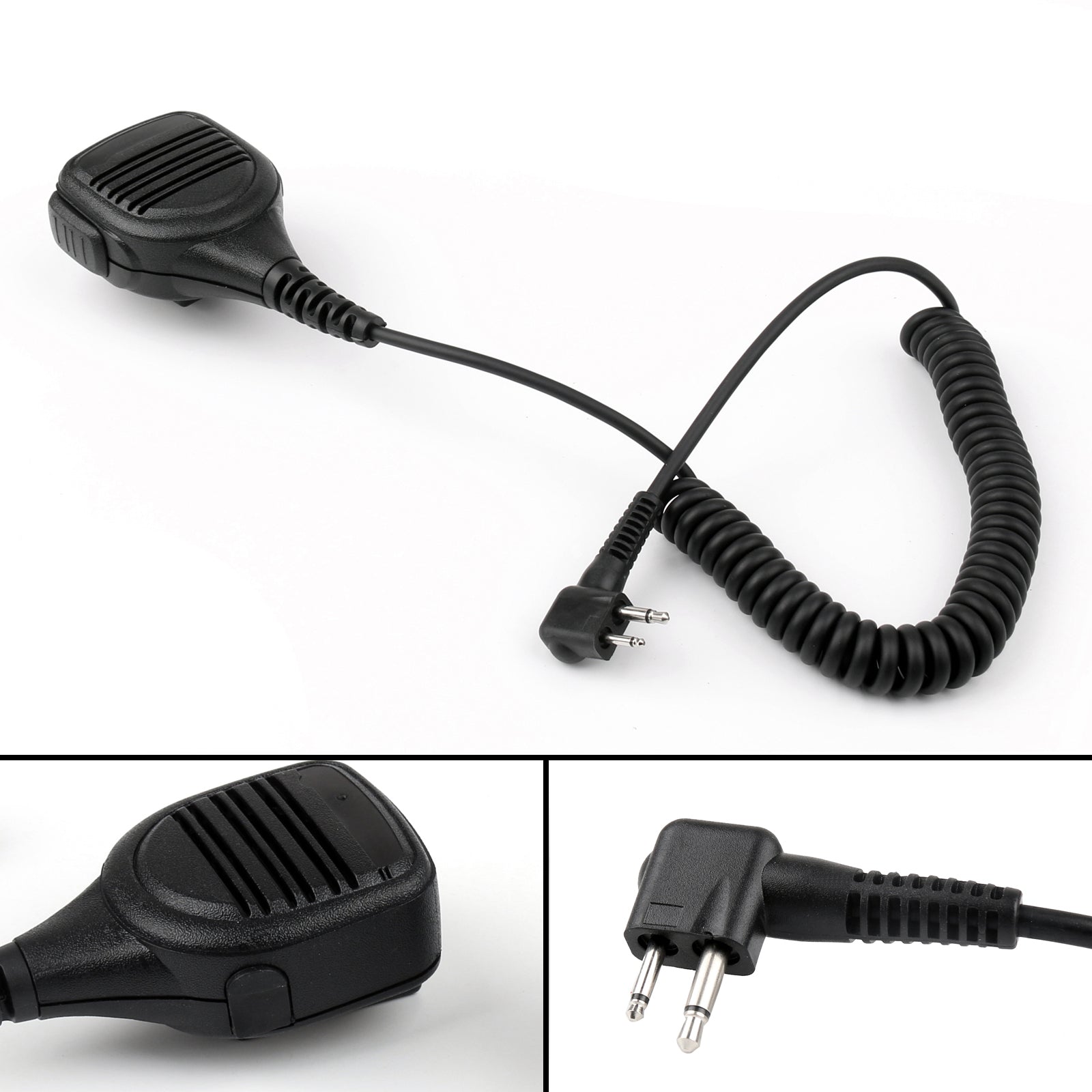 Micro haut-parleur d'épaule pour Motorola Radio 2 broches GP68 CP150 GP88 CP200 PMMN4029A