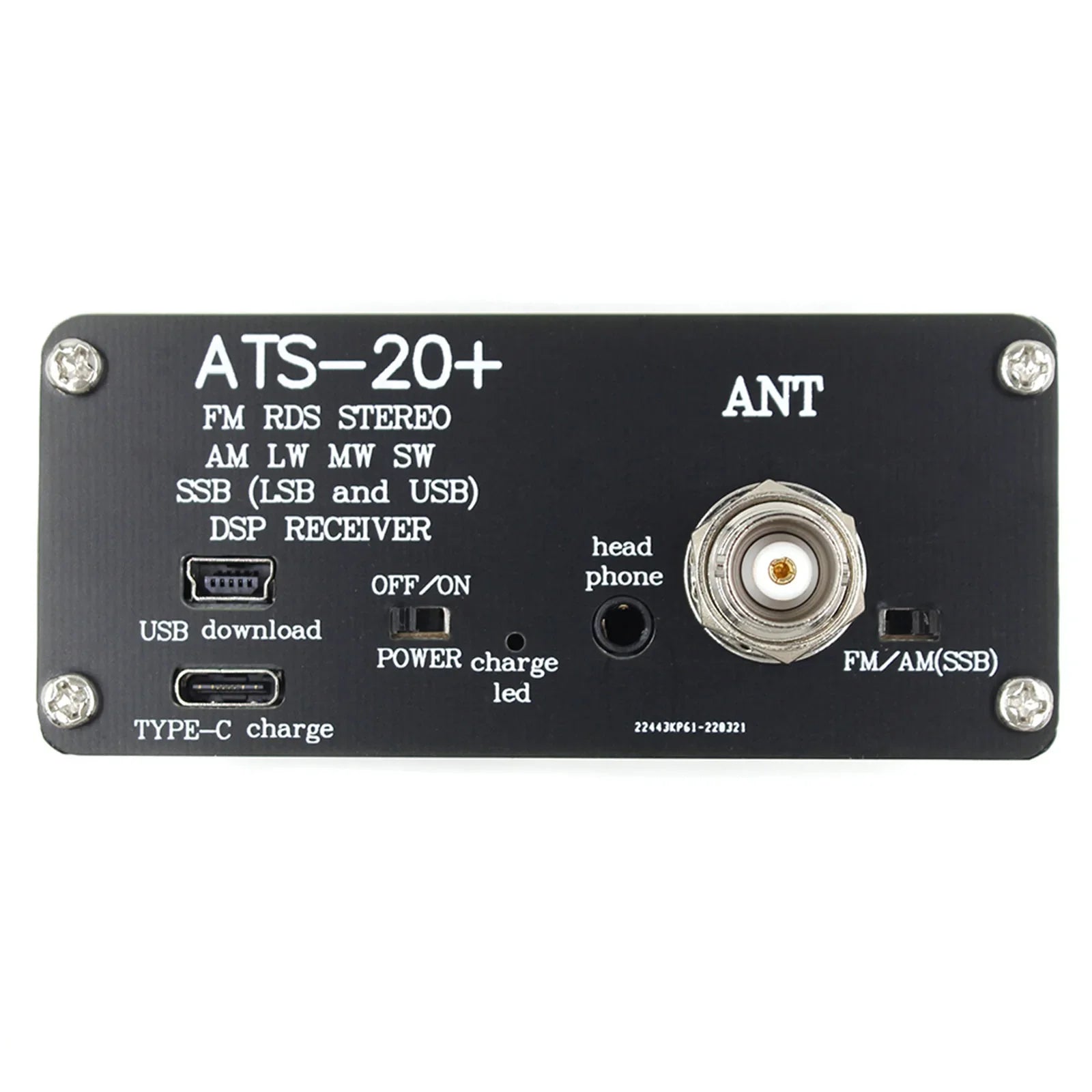 Uusi ATS-25+Si4732 FM LW MW SW All Band DSP radiovastaanotin 2,4" kosketusnäytöllä