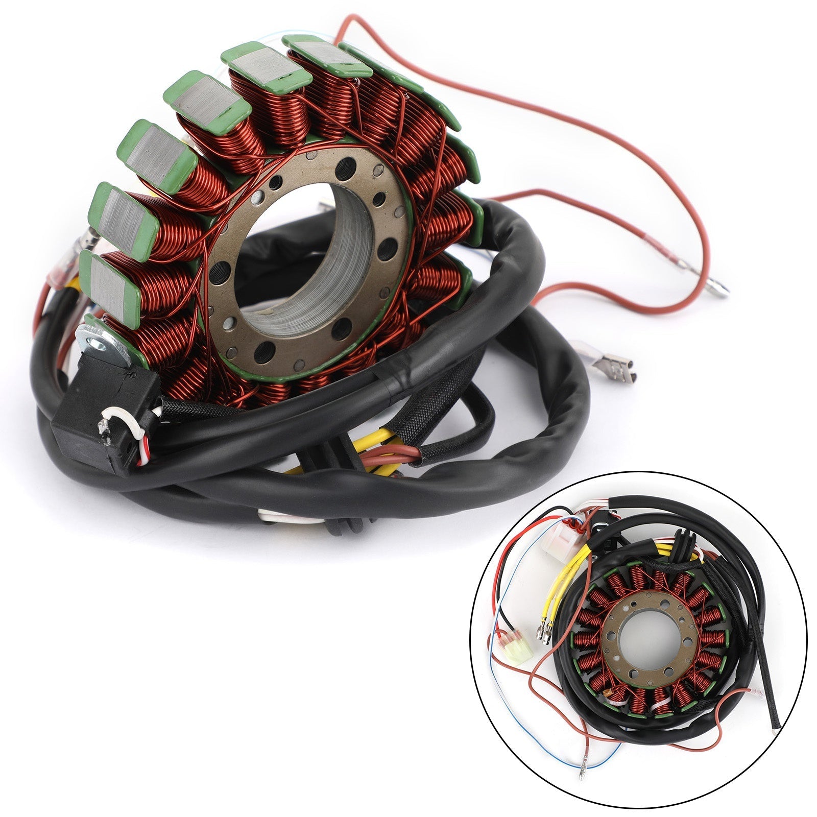 Areyourshop STATOR GÉNÉRATEUR ALTERNATEUR Fit pour Honda RANGER 500 2x4 CARB 2005-2009 3089579