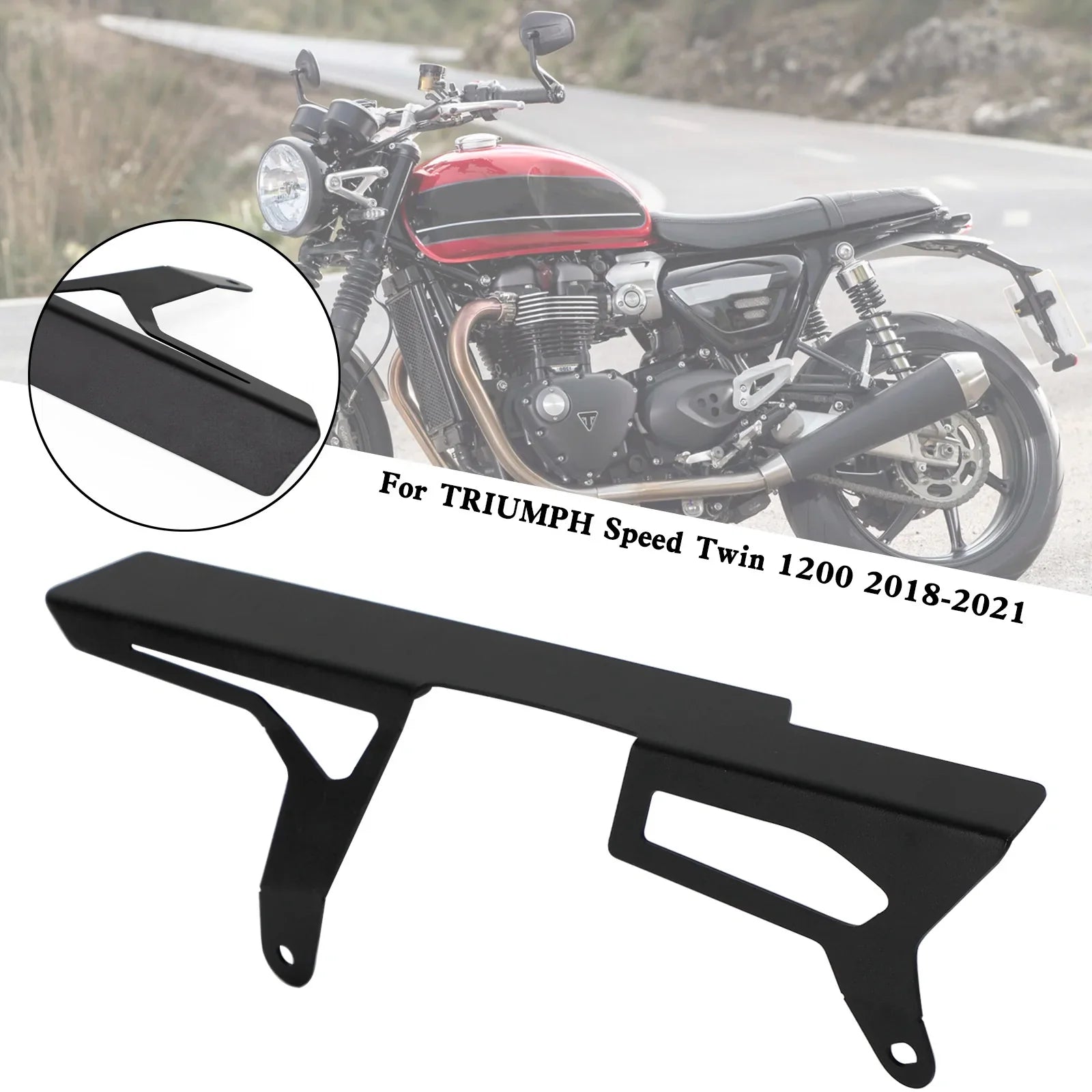 Couvercle de protection de chaîne de pignon arrière Speed Twin 1200 2018-2021