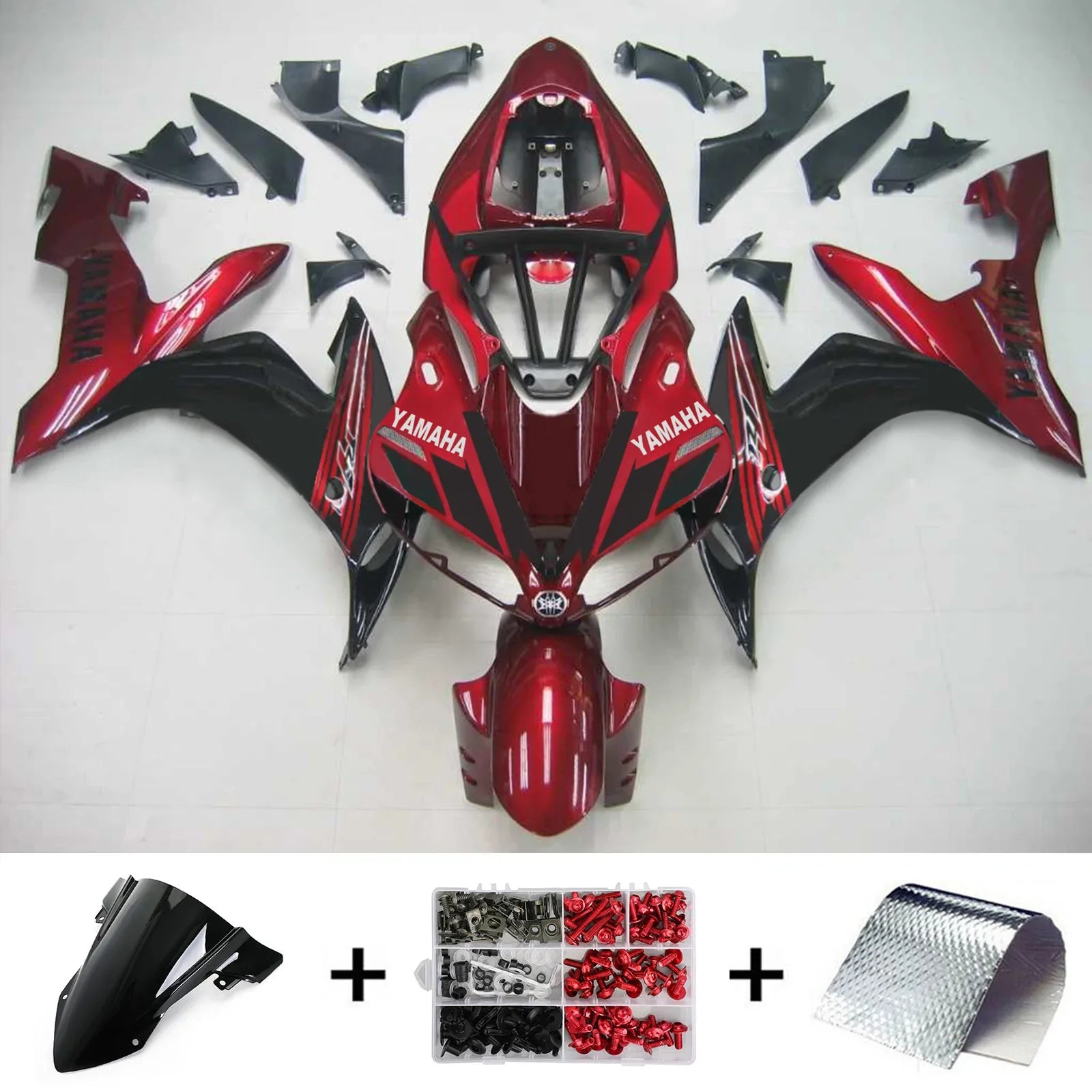 Kit Carenado Amotopart para Yamaha YZF 1000 R1 2004-2006 Genérico