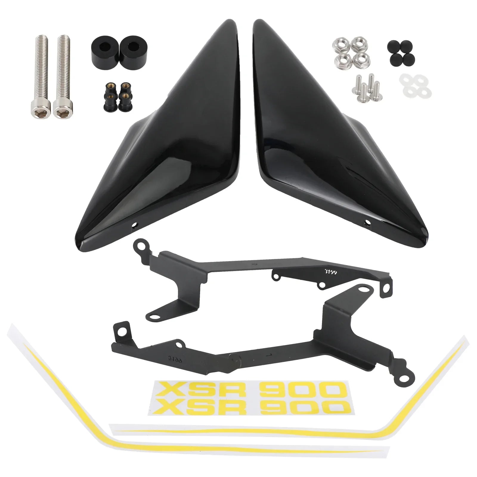 Carénage de couverture de cadre de siège conducteur côté arrière pour Yamaha XSR 900 2016-2021 générique