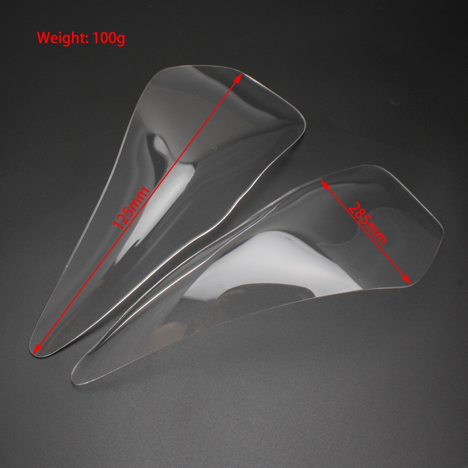 Lente lampada anteriore Protezione lente faro adatta per Yamaha Force 155 16-21 Fumo generico