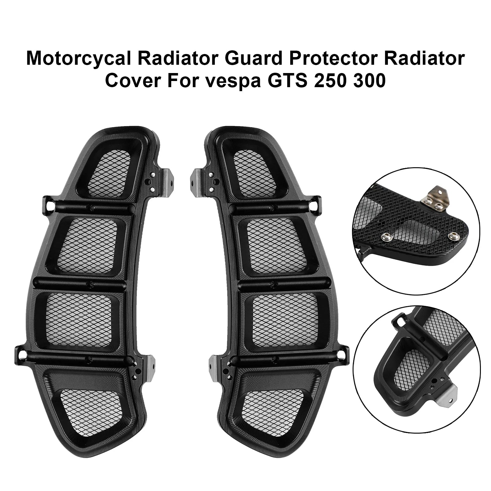 Protector de radiador para motocicleta Vespa GTS 250 300