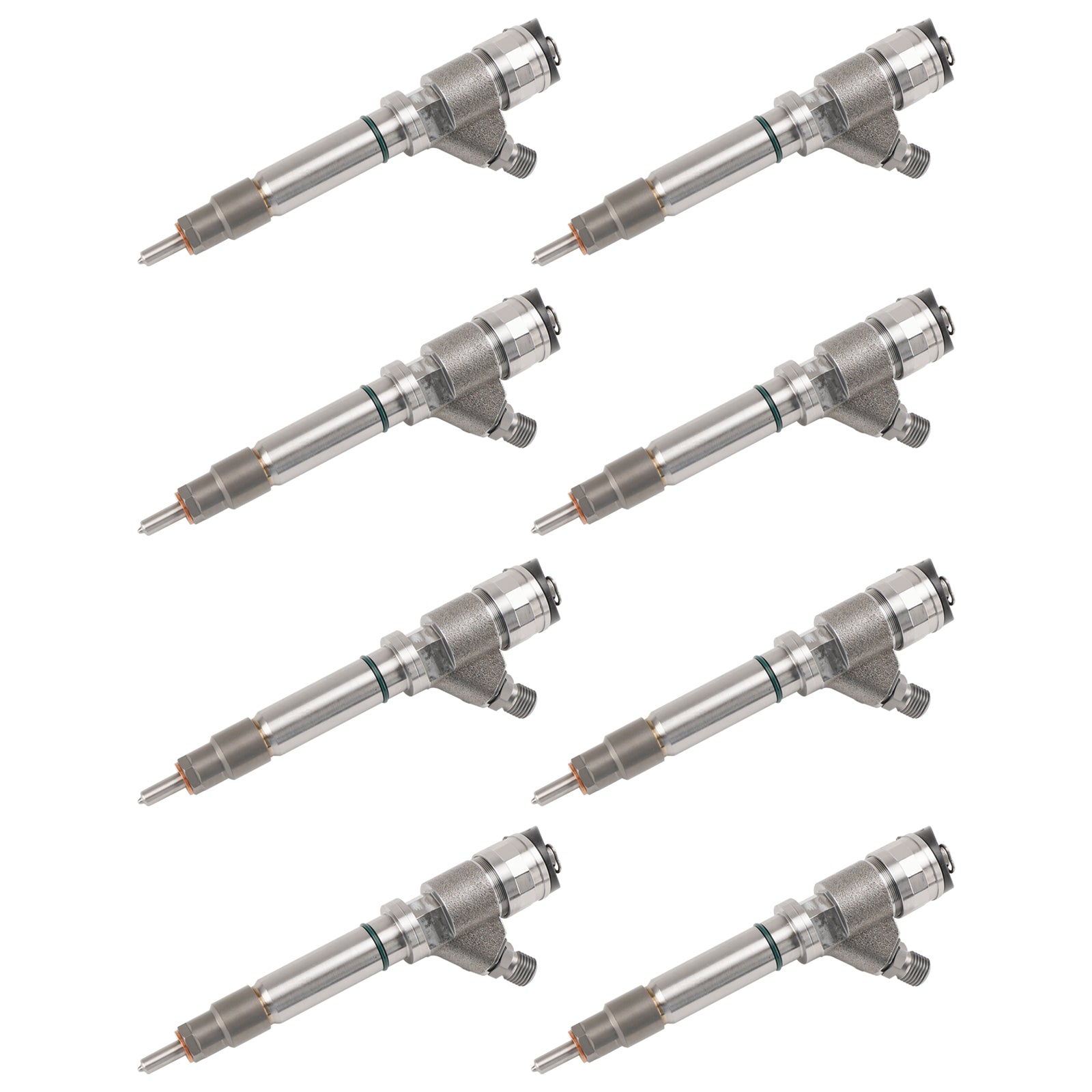 Chevrolet Silverado 2500 3500 6.6L V8 LLY 2004.5-2005 8 piezas inyector de combustible 0445120027 0986435504