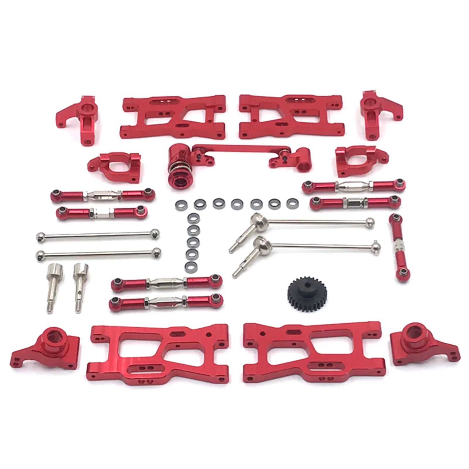 12 pièces mises à niveau RC pièces Kit pour Wltoys 144001 144002 124016 124017 124018 124019