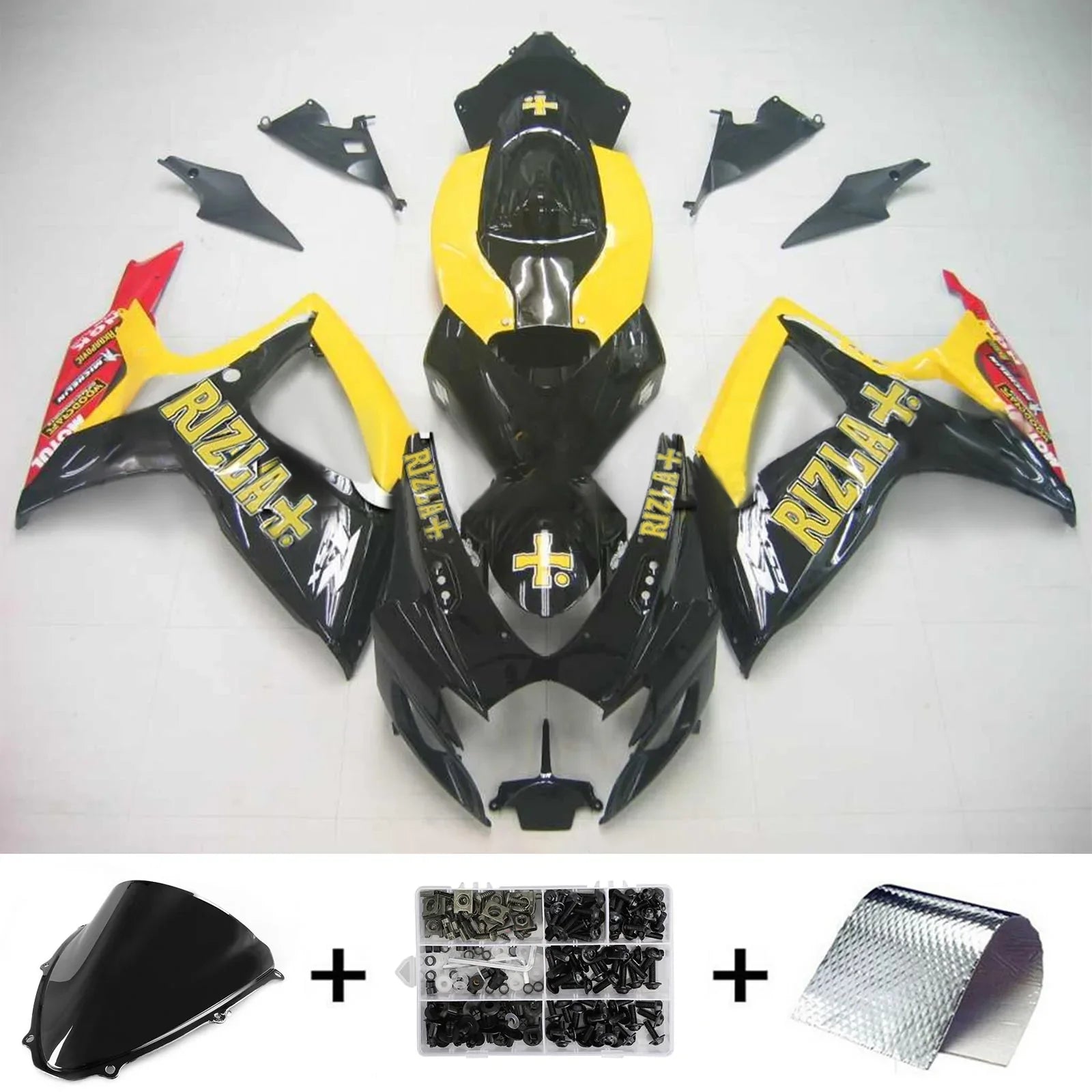 Kit de carénage Amotopart Suzuki GSXR 600/750 2006-2007