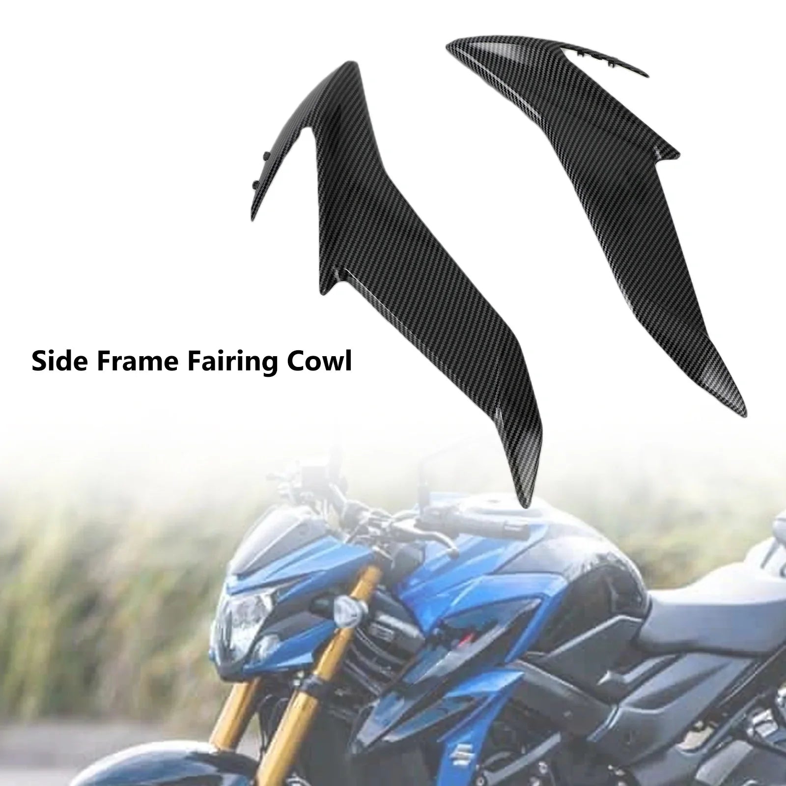 Couverture de radiateur de capot de carénage de cadre latéral pour Suzuki GSXS GSX-S750 2017-2021 générique