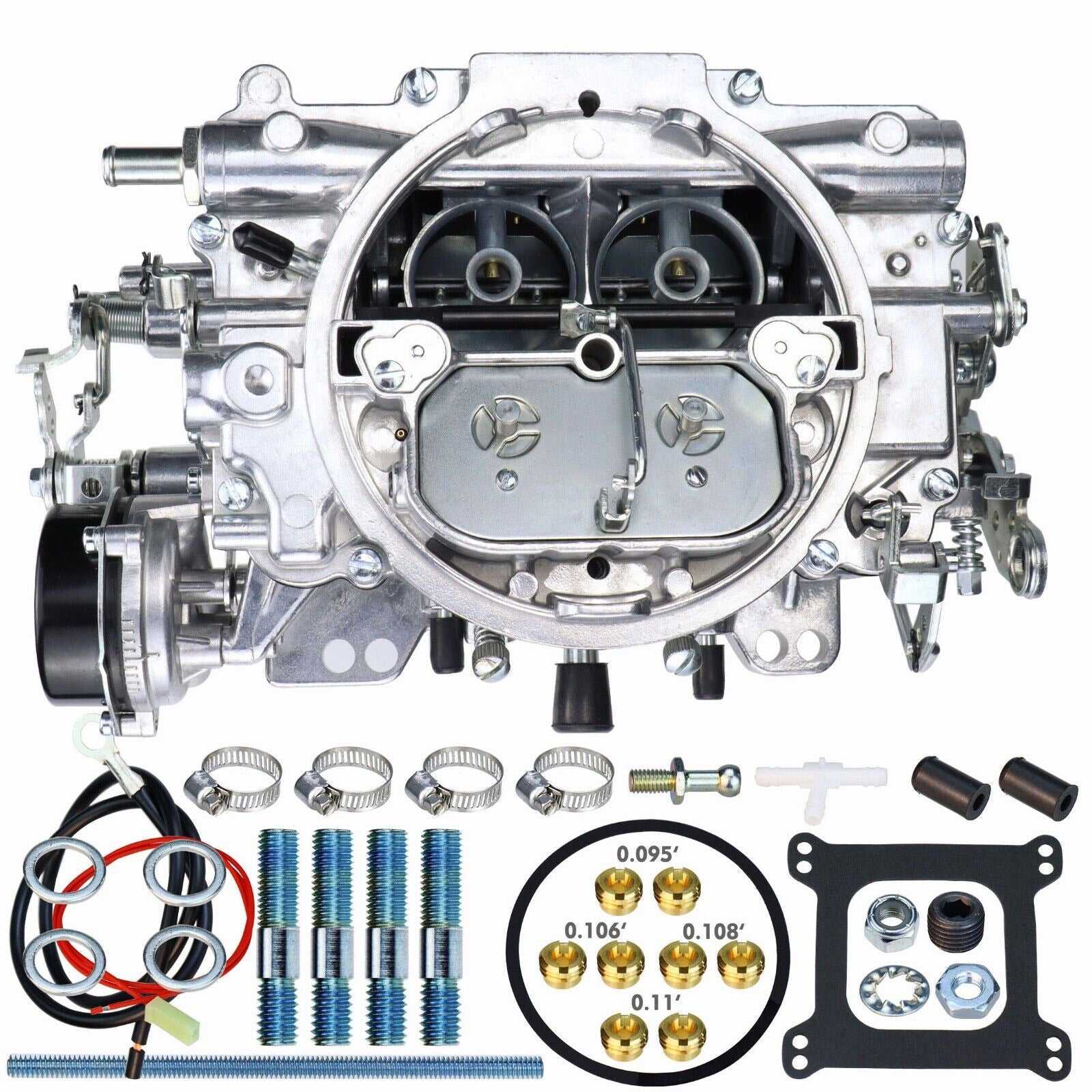 Nuevo carburador 1406 para Edelbrock Performer 600 CFM 4 BBL Choke eléctrico Edelbrock 1406 CBRT-1406