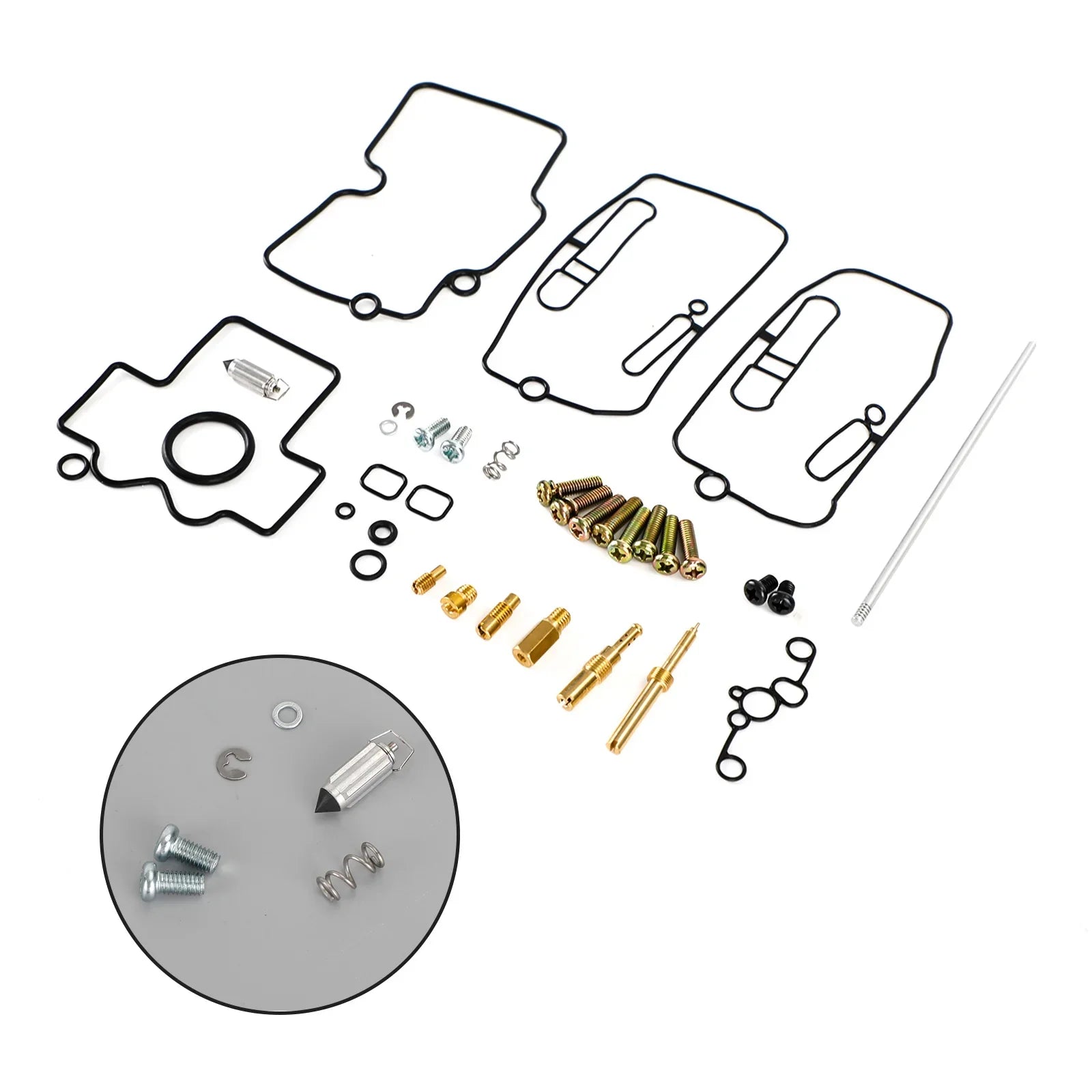 Kit di riparazione ricostruzione carburatore per Yamaha YFZ450 2004-2009 generico