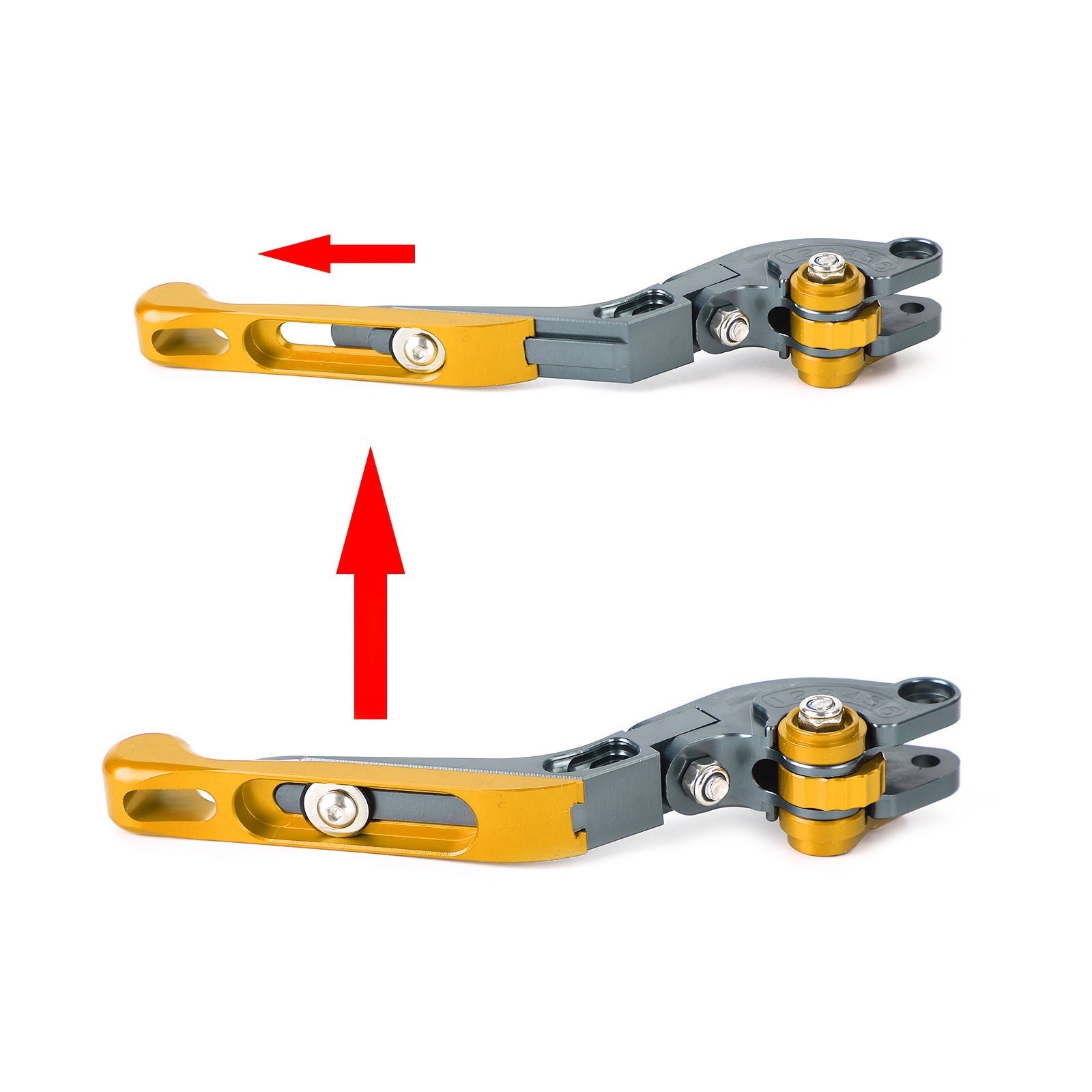 Levier d'embrayage de frein extensible réglable pour Trident 2022 Bobber 17-19 Tiger 800 générique