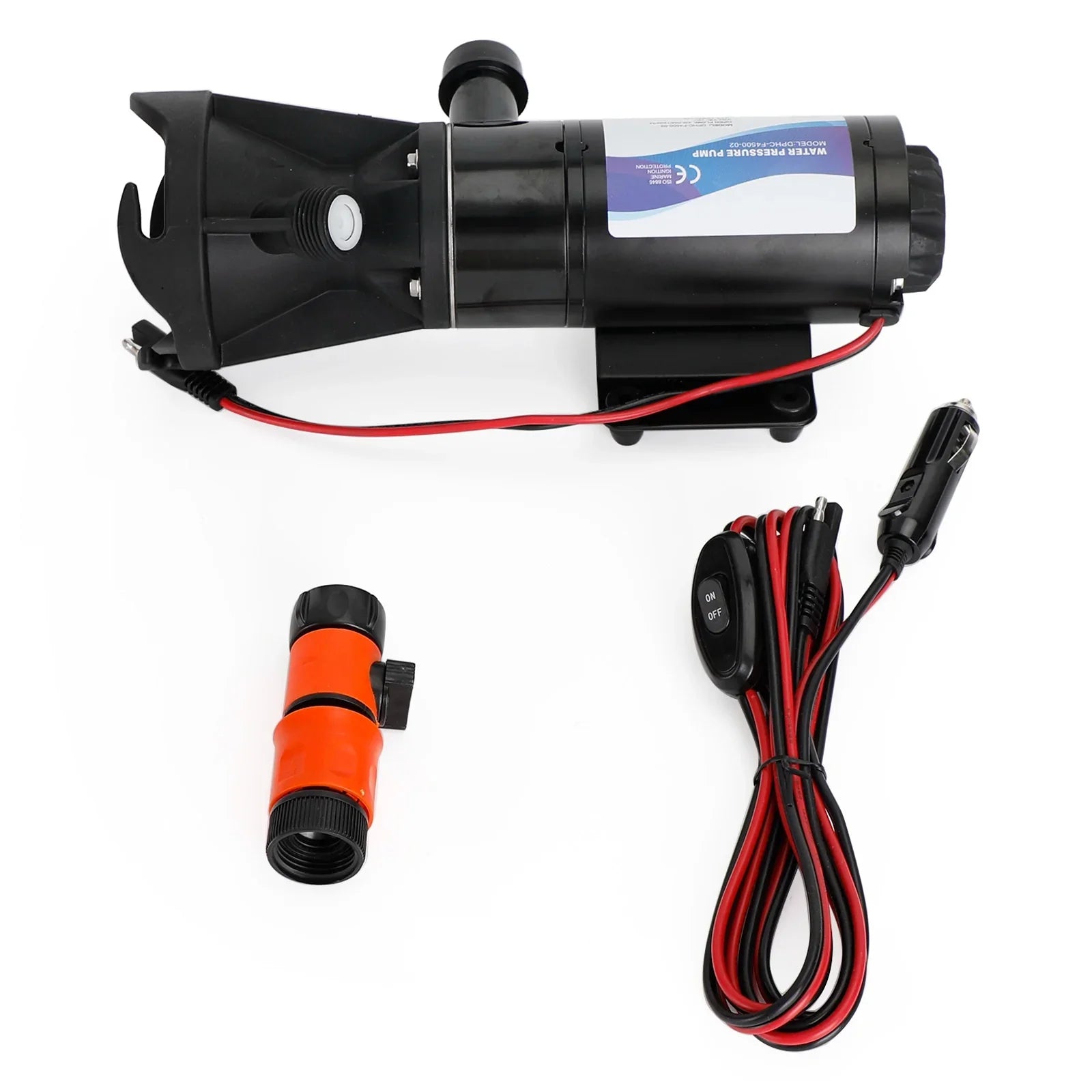 12V RV Portable Macerator Pump Processeur 'eaux usées Pompe hacheuse 'eaux usées