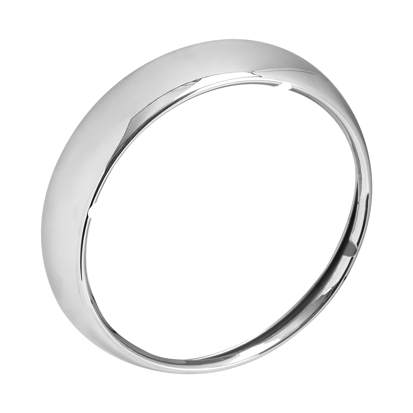 Cubierta de luz cromada para faros delanteros de 7 pulgadas para Touring Road King 67712-83A genérico