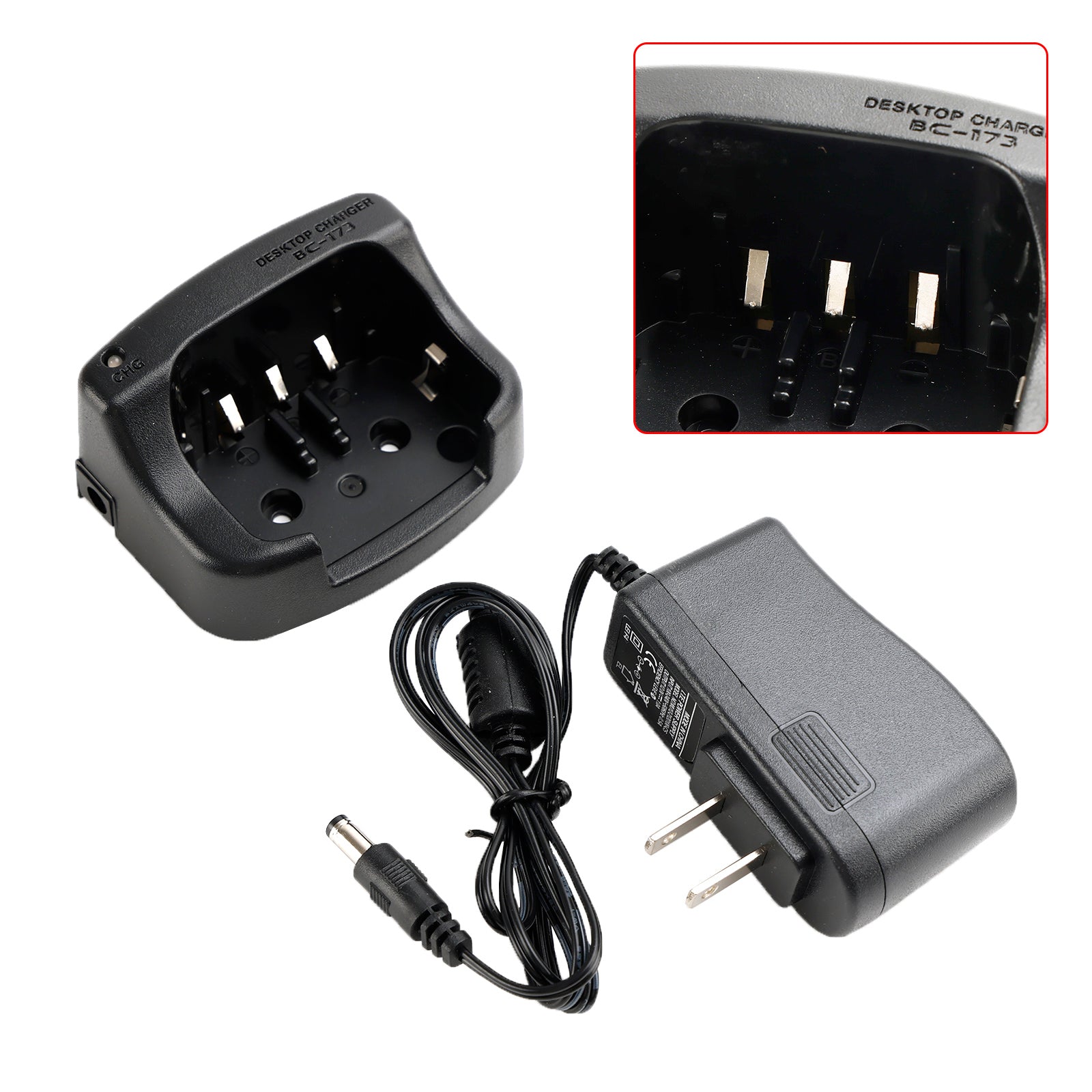 BC-173 BP224 Szybka stacja dokująca do ładowarki akumulatorów dla ICOM IC-M31 M32 M2A M21 M33 M34 M35