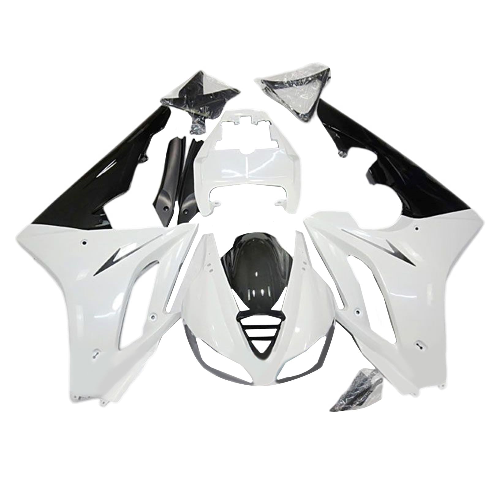 Amotopart Triumph Daytona 675 2009-2012 Kit de carenado de carrocería de plástico ABS