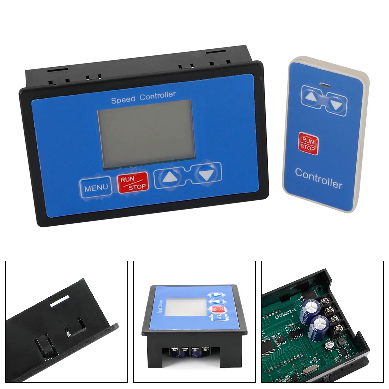 DC Motor Speed Controller with LED Digital Display, 6-30V PWM Motor Speed Controller, DC PWM Motor Regulator, PWM Stepless Speed Controller with Start/Stop Switch 16kHz 0%-100% Speed Range DC Motor Speed Controller with LED Digital Display, 6-30V PWM Motor Speed Controller, DC PWM Motor Regulator, PWM Stepless Speed Controller with Start/Stop Switch 16kHz 0%-100% Speed Range