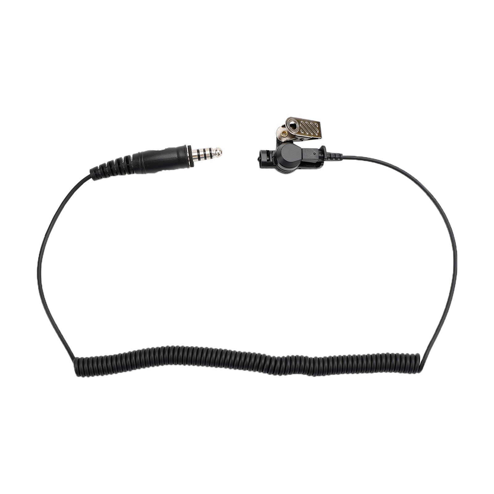 Auriculares intrauditivos con tubo de aire transparente 7.1-A3 de escucha única, auriculares de 7,1 mm