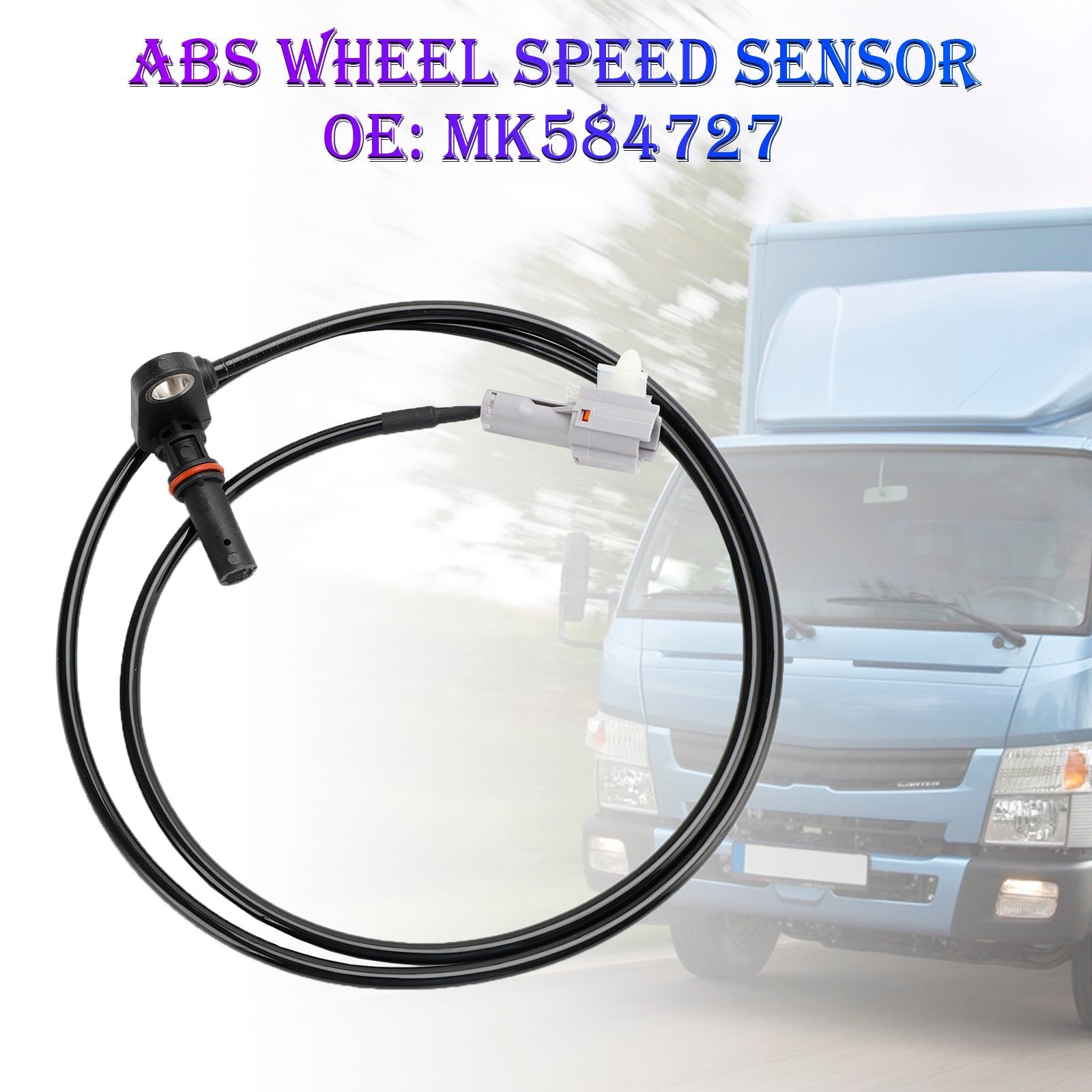 Mitsubishi Fuso Canter 3.0 MK584727 Sensor de velocidad de rueda ABS delantero izquierdo