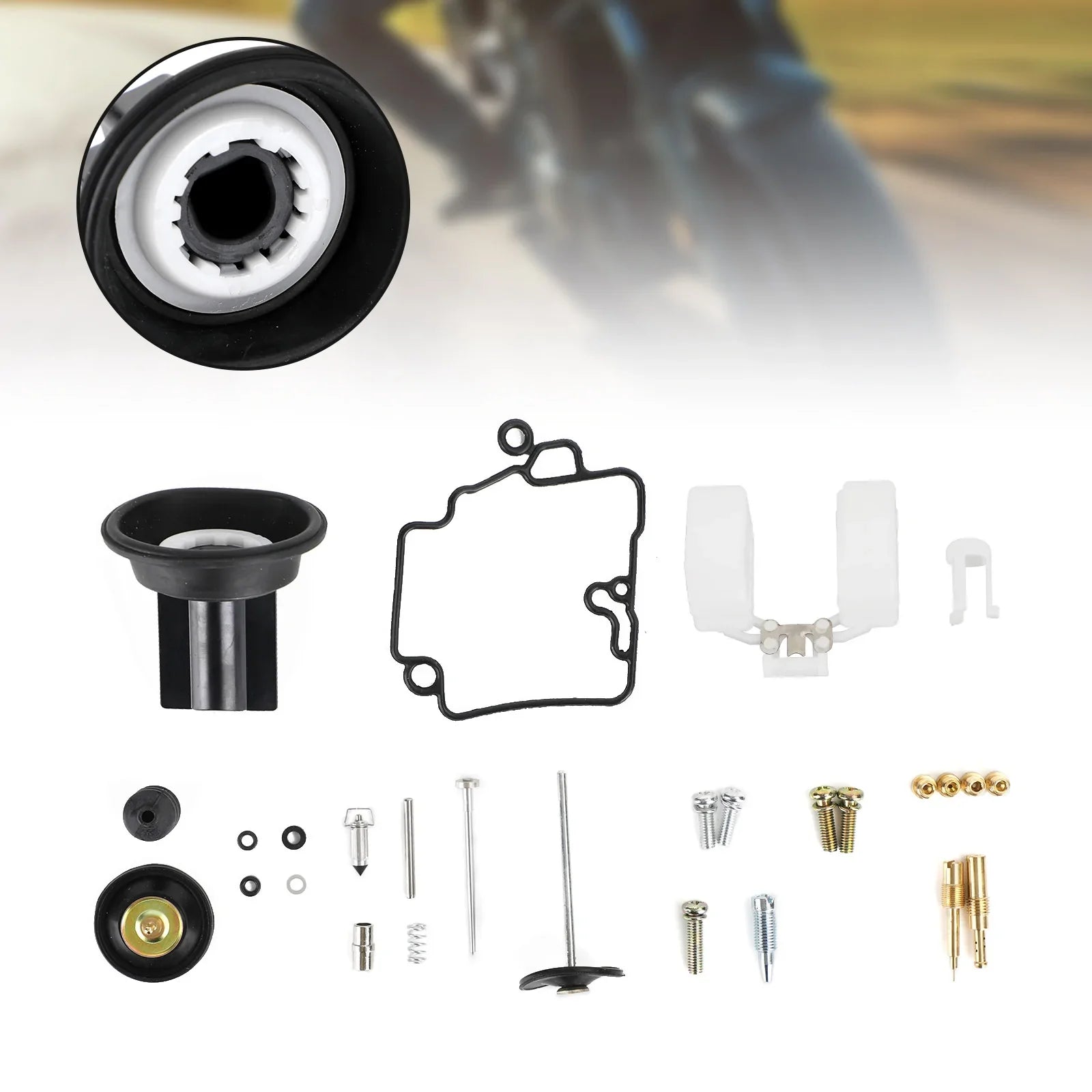 Carburateur Carb Rebuild Kit pompe d'accélération pour KT CVK24 Scooter Racing Generic