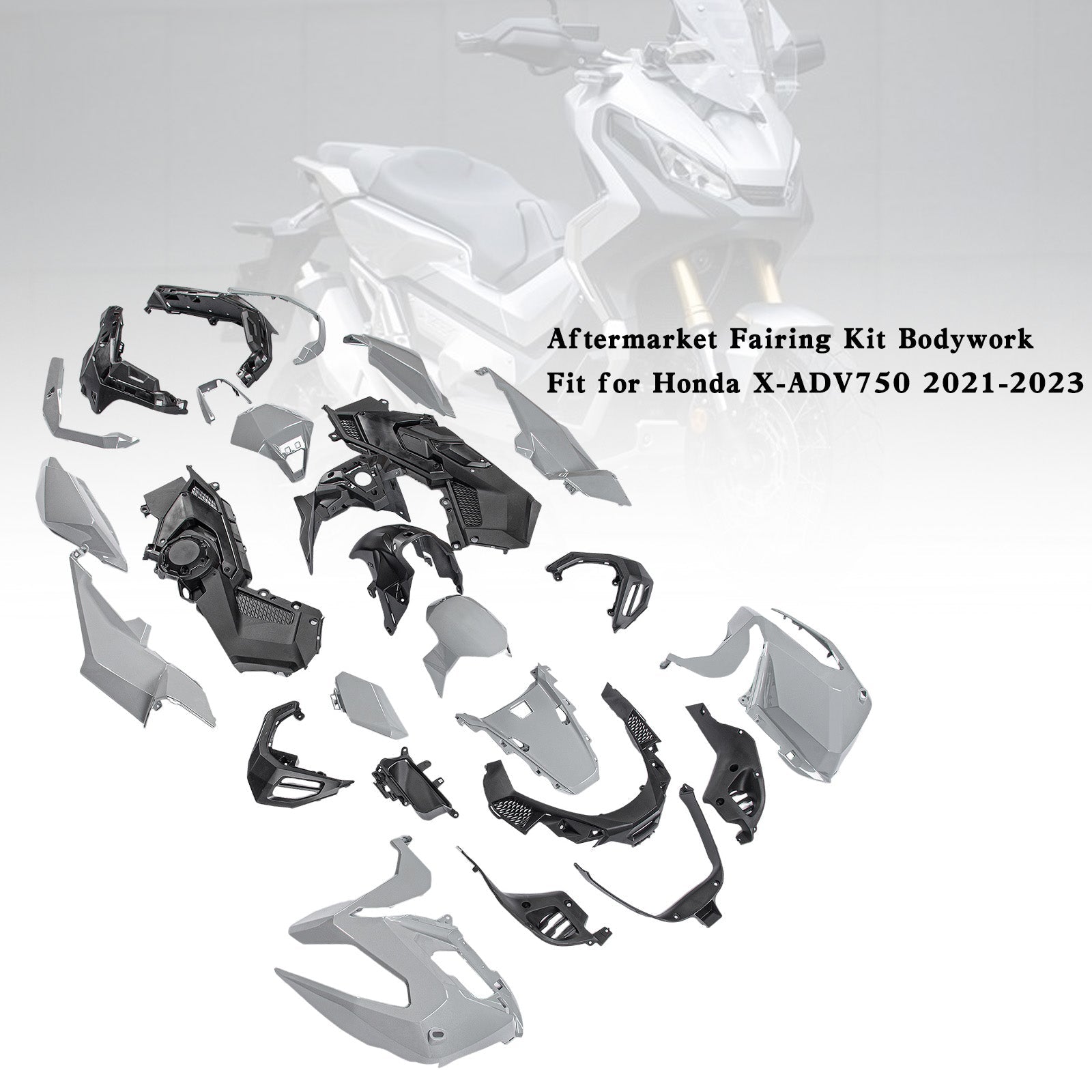 Kit carenatura per stampaggio ad iniezione carrozzeria Honda X-ADV 750 XADV750 2021-2023