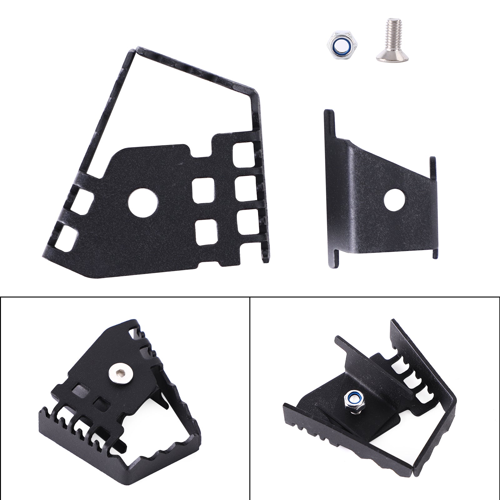 Extensión Pedal Freno Ampliar Para Bmw R1200Gs F800Gs Adv F700 F650Gs Plata Genérico