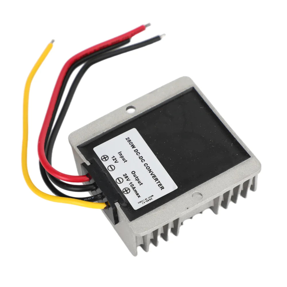 Areyourshop DC Convertisseur Régulateur 12V à 28V 280W Alimentation Step up Module Étanche