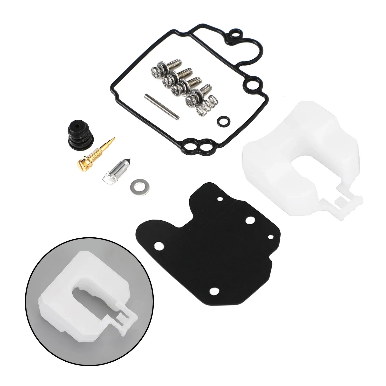 Kit de reconstrucción de carburador para motor fuera de borda Yamaha 25ps F25 de 4 tiempos