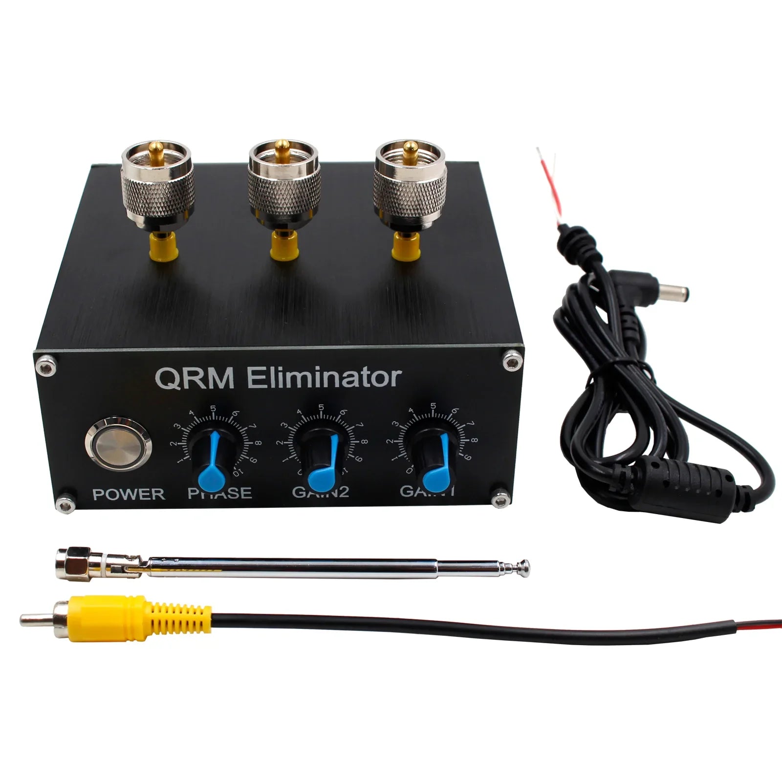 Le Dernier Éliminateur QRM Eliminator X-Phase (1-30 MHz) pour bandes HF - Boîtier en Aluminium