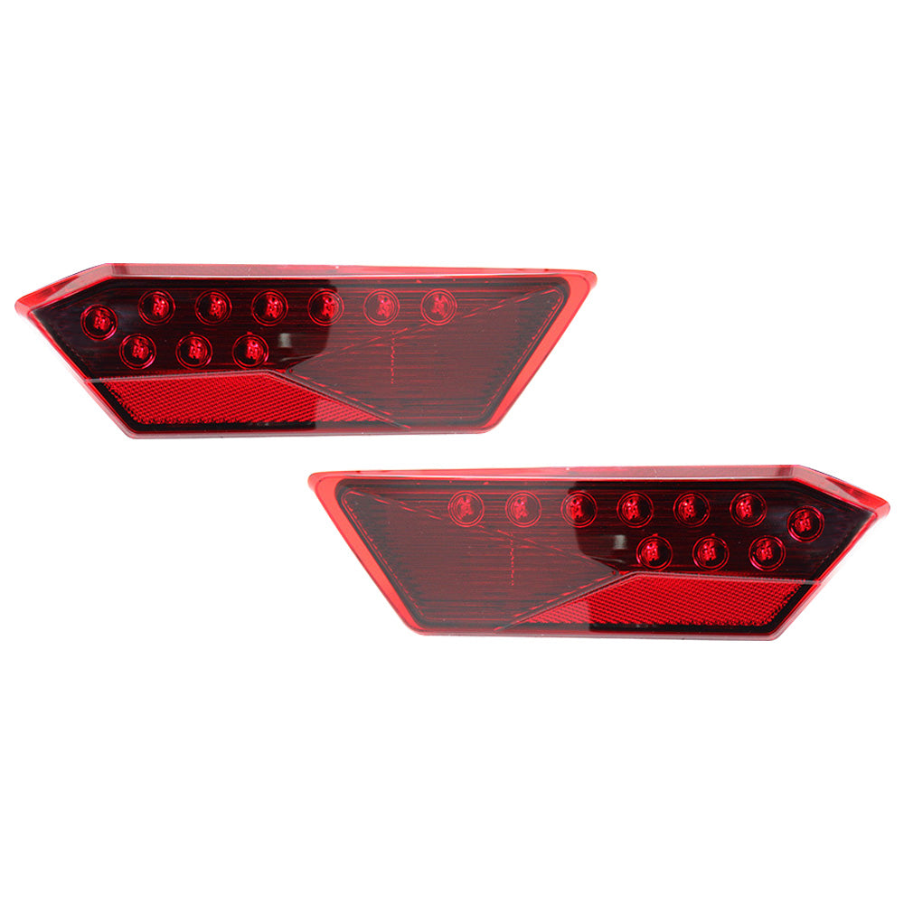 Luces traseras LED 2412341 2412342 para Polaris RZR Turbo 1000 XP 900 S 2014-2019