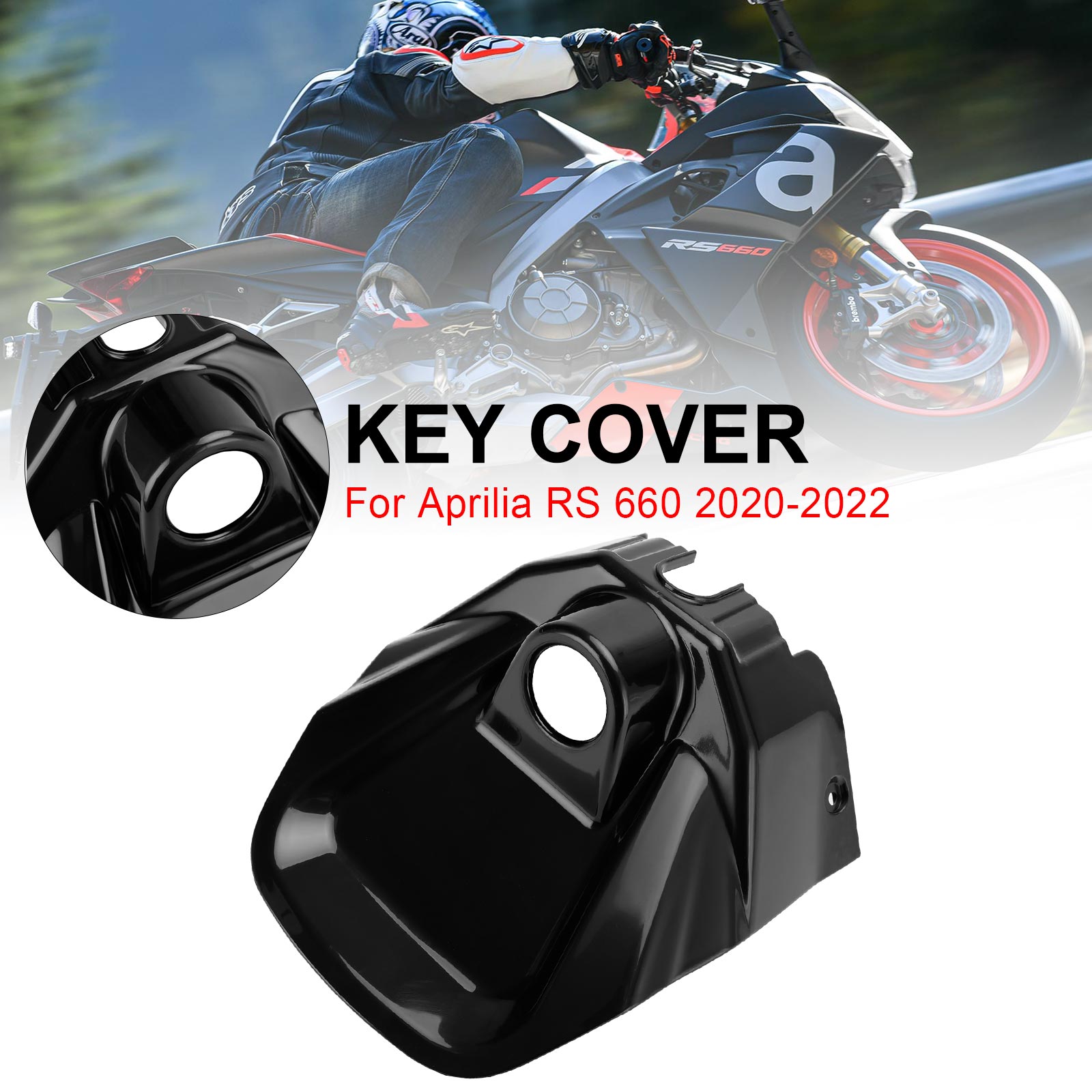 Aprilia RS 660 2020-2022 Carrozzeria Carena ABS Stampaggio ad iniezione non verniciata