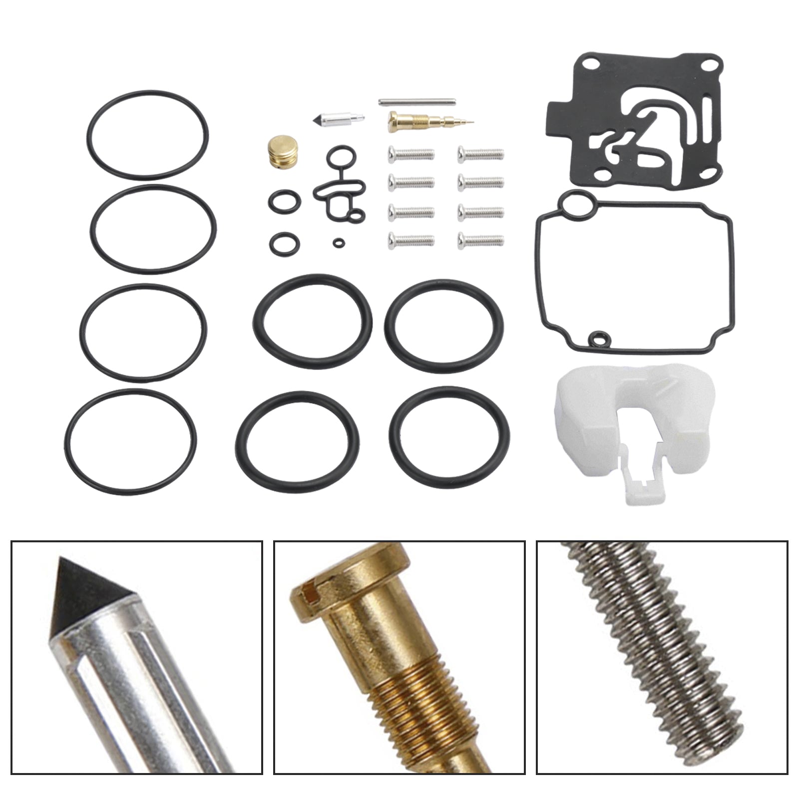 Kit de reconstrucción de carburador para Yamaha 40HP F40 45HP F45A 50HP F50 T50 62Y-W0093