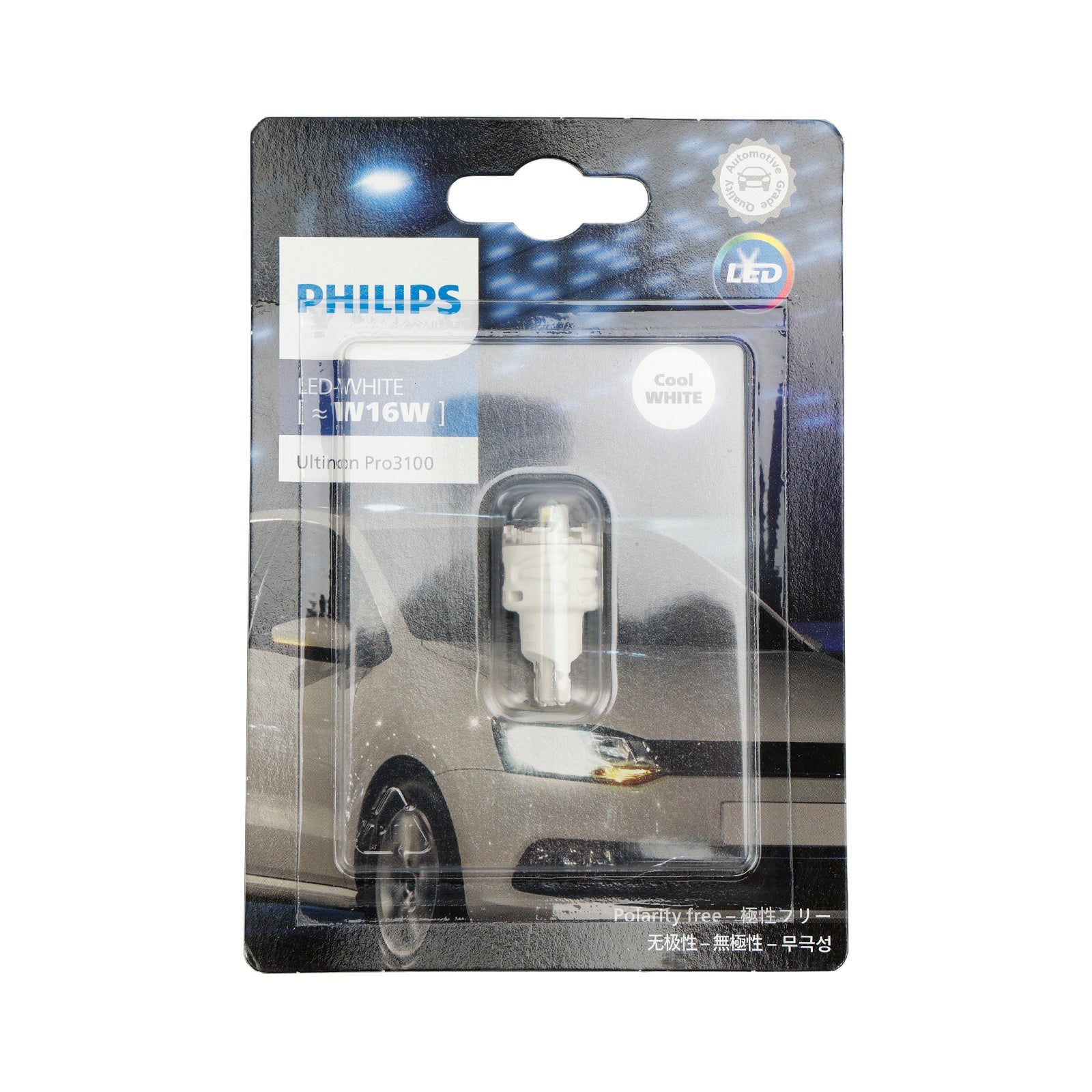 Pour Philips 11067CU31B1 Ultinon Pro3100 LED-BLANC W16W 6000K W2.1x9.5d