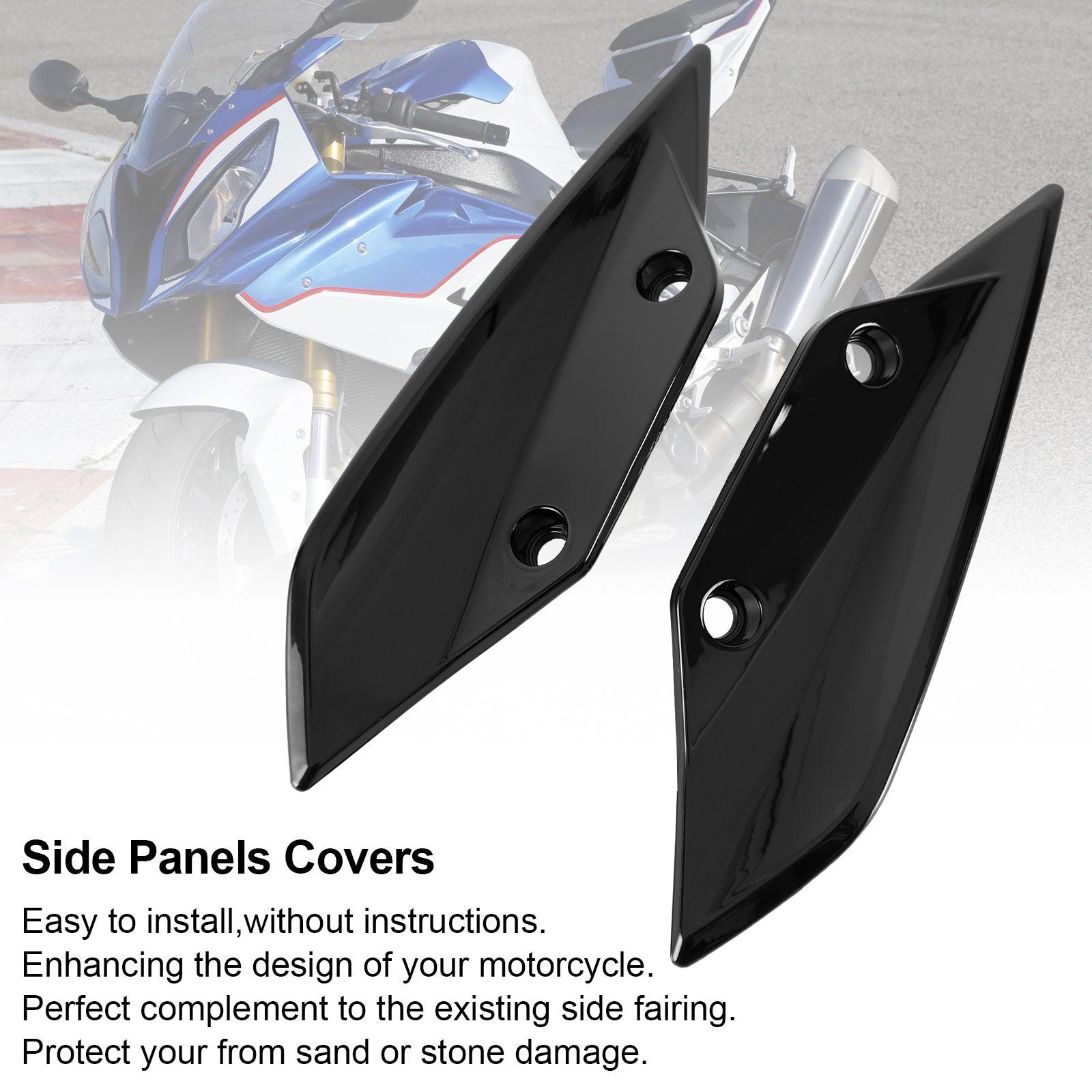 Panel osłonowy osłony bocznej Osłona osłony bocznej dla BMW S1000RR 2009-2014 Generic