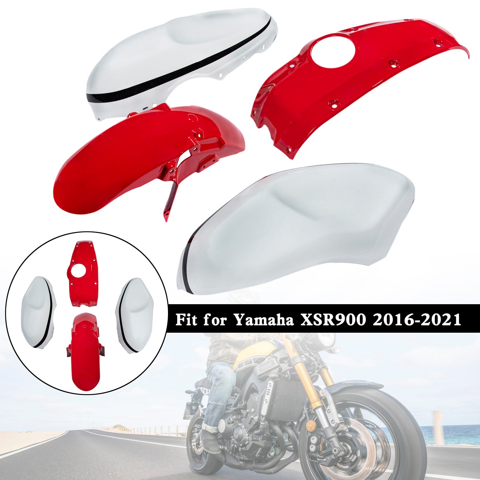 Kit de carénage Yamaha XSR900 2016-2021