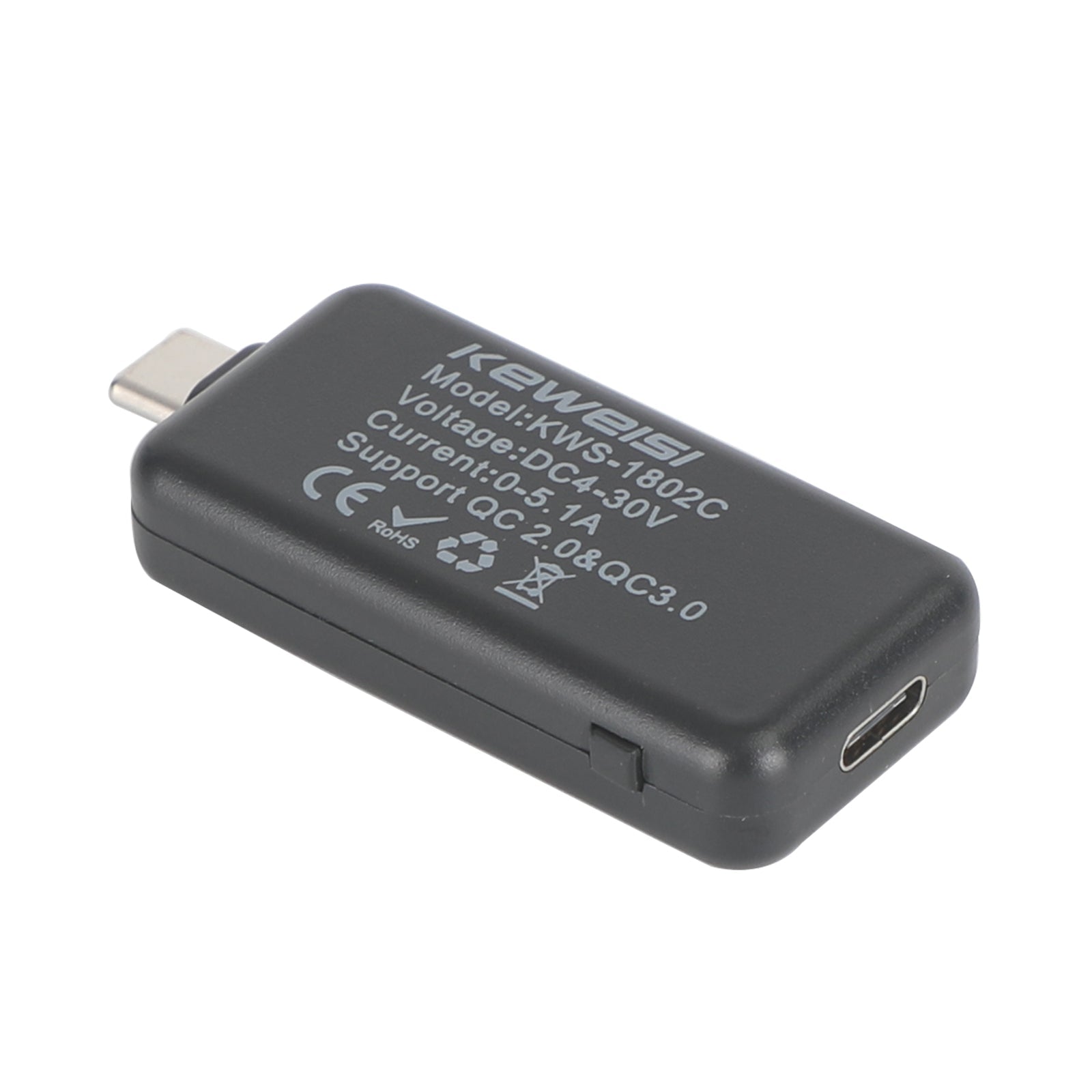 Testeur USB Type C LCD Courant Tension Chargeur Capacité Moniteur Puissance Temps Compteur