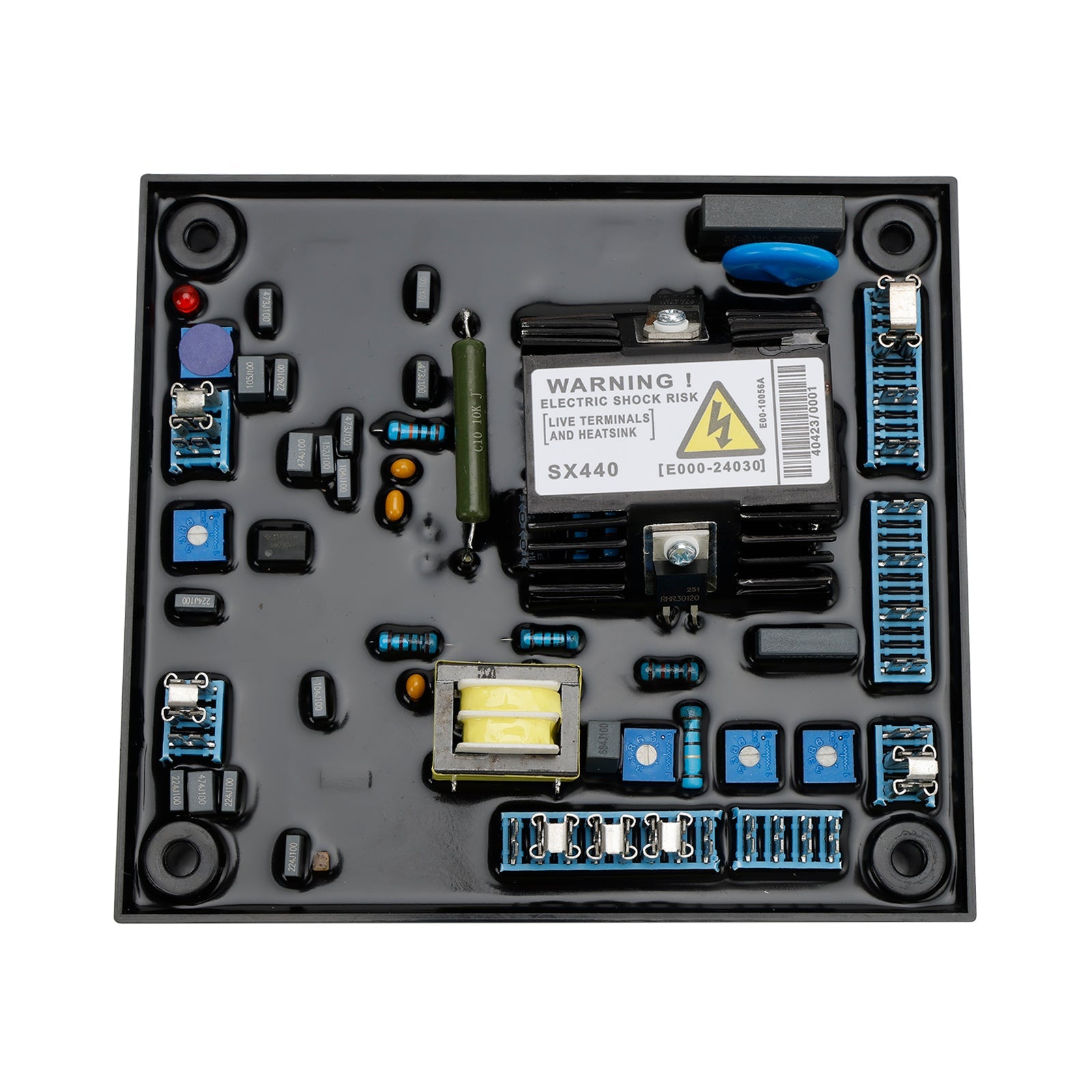 Régulateur de tension automatique AVR SX440 compatible avec les pièces du générateur